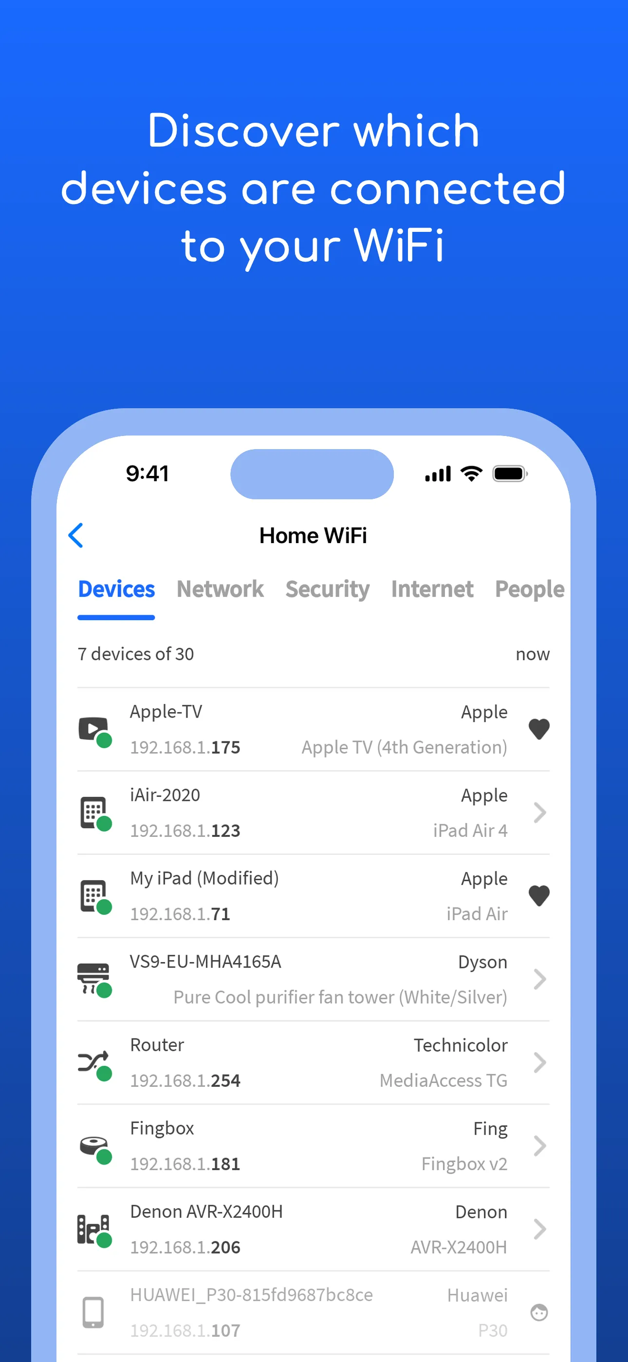 Fing - Network Scanner iphone screenshot 1