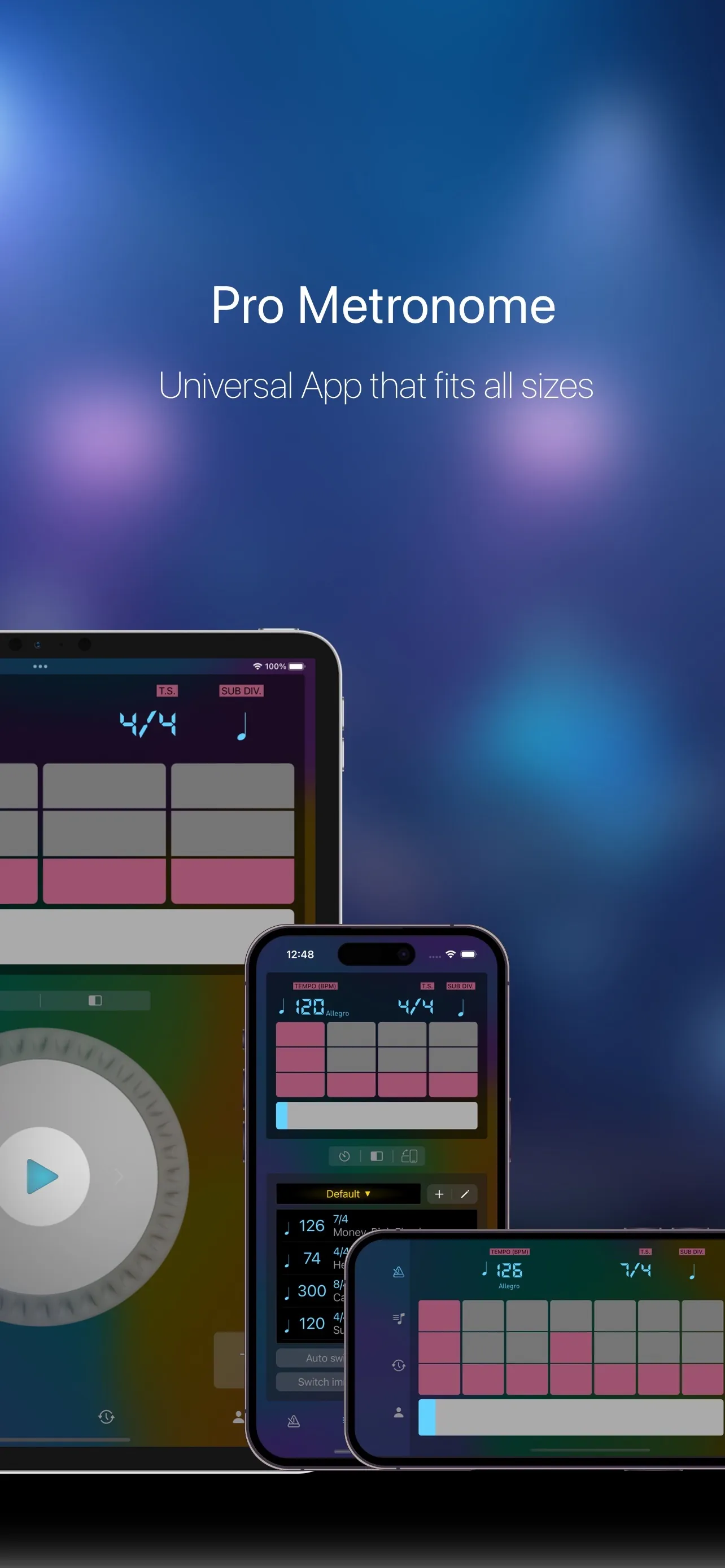Pro Metronome - Tempo & Tuner iphone screenshot 9