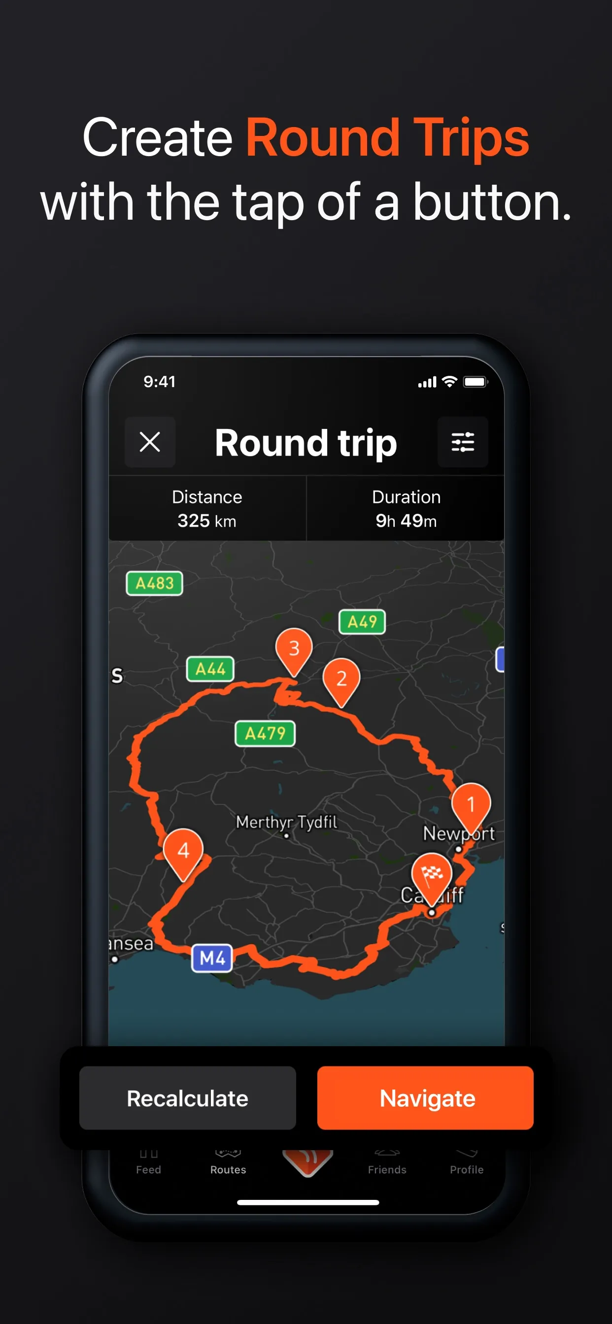 Detecht - Motorcycle App & GPS iphone screenshot 3