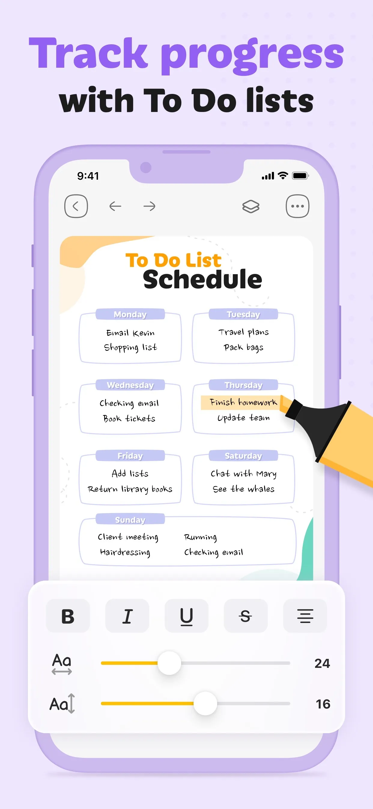 Digital Planner – Task Journal iphone screenshot 4
