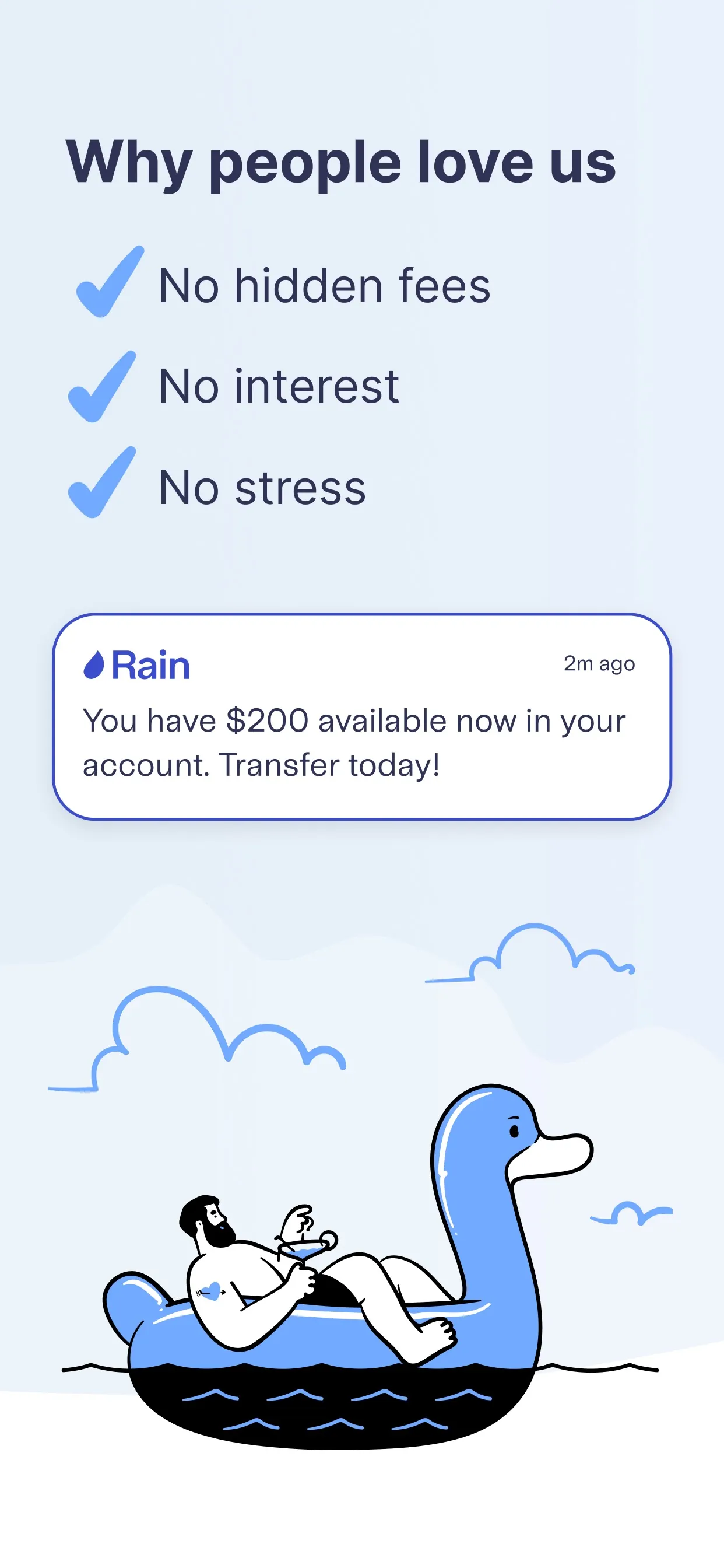Rain Instant Pay iphone screenshot 5