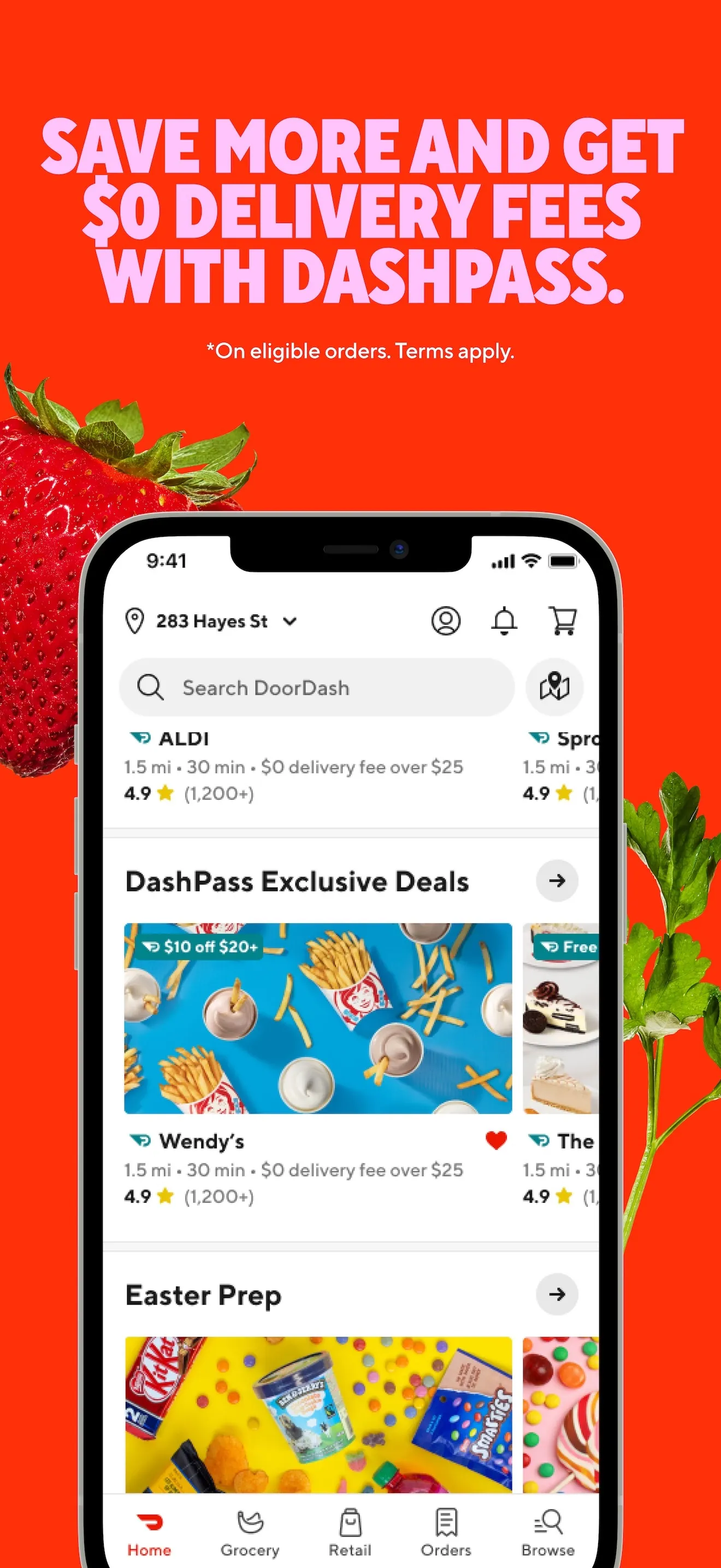 DoorDash - Food Delivery iphone screenshot 4