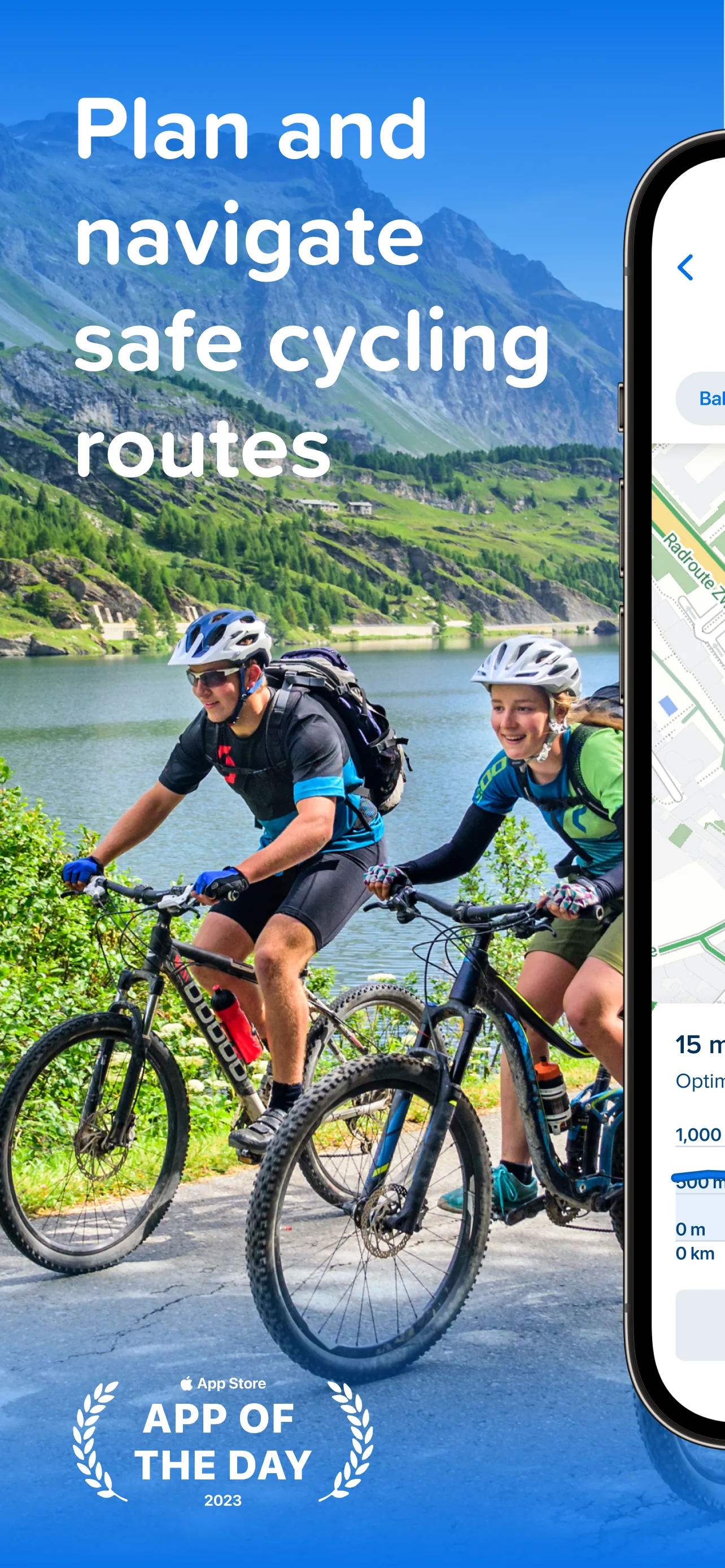 Bikemap: Bicycle Tracker & GPS iphone screenshot 1