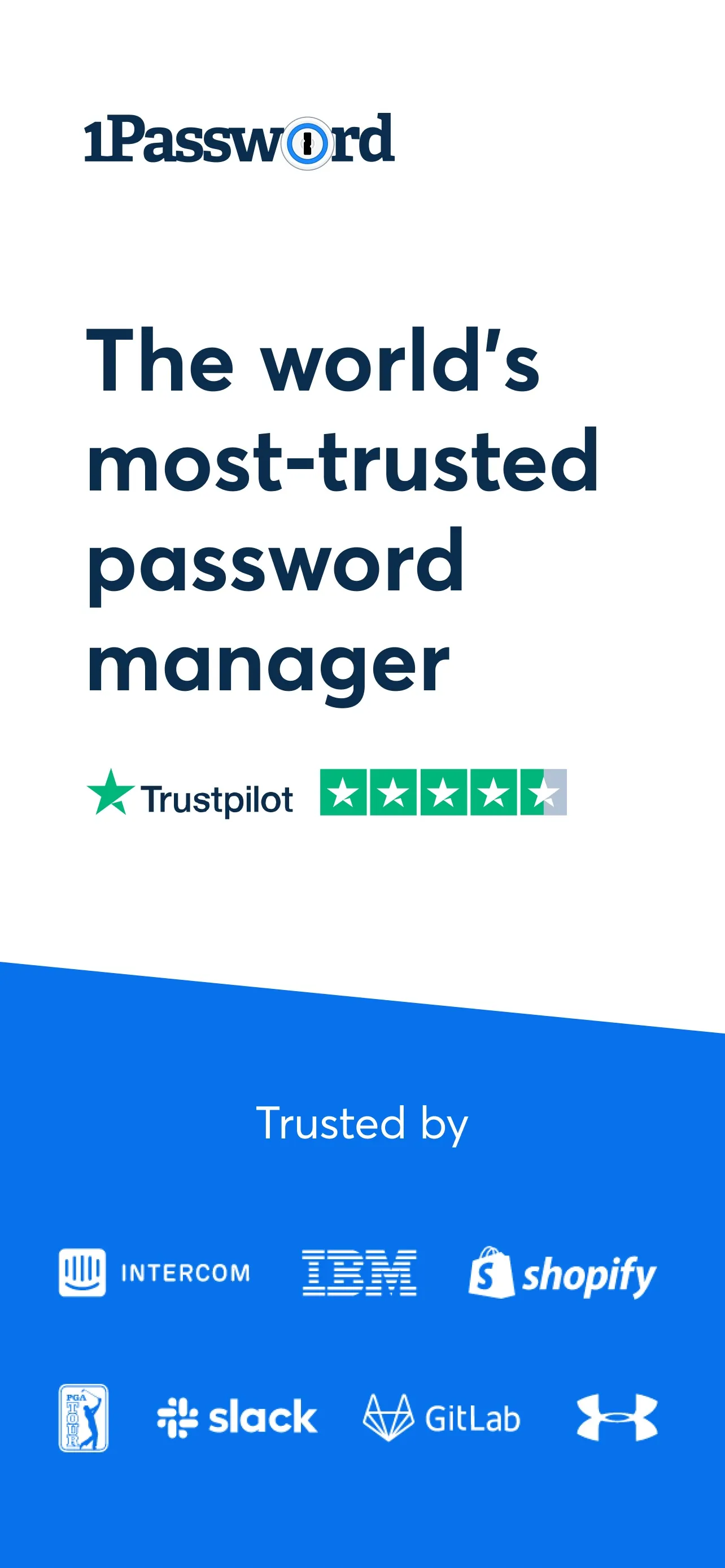 1Password 7 • Password Manager iphone screenshot 1