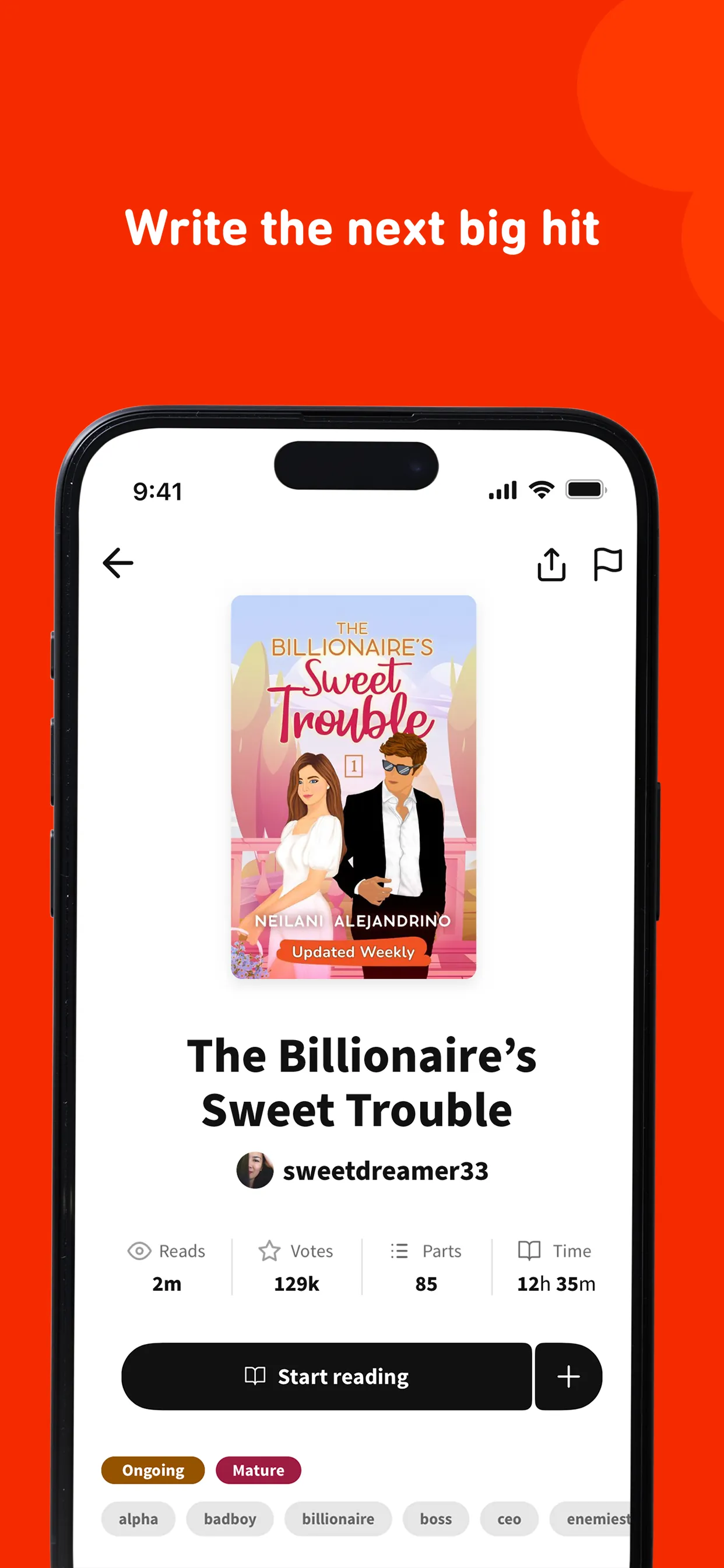 Wattpad - Read & Write Stories iphone screenshot 5