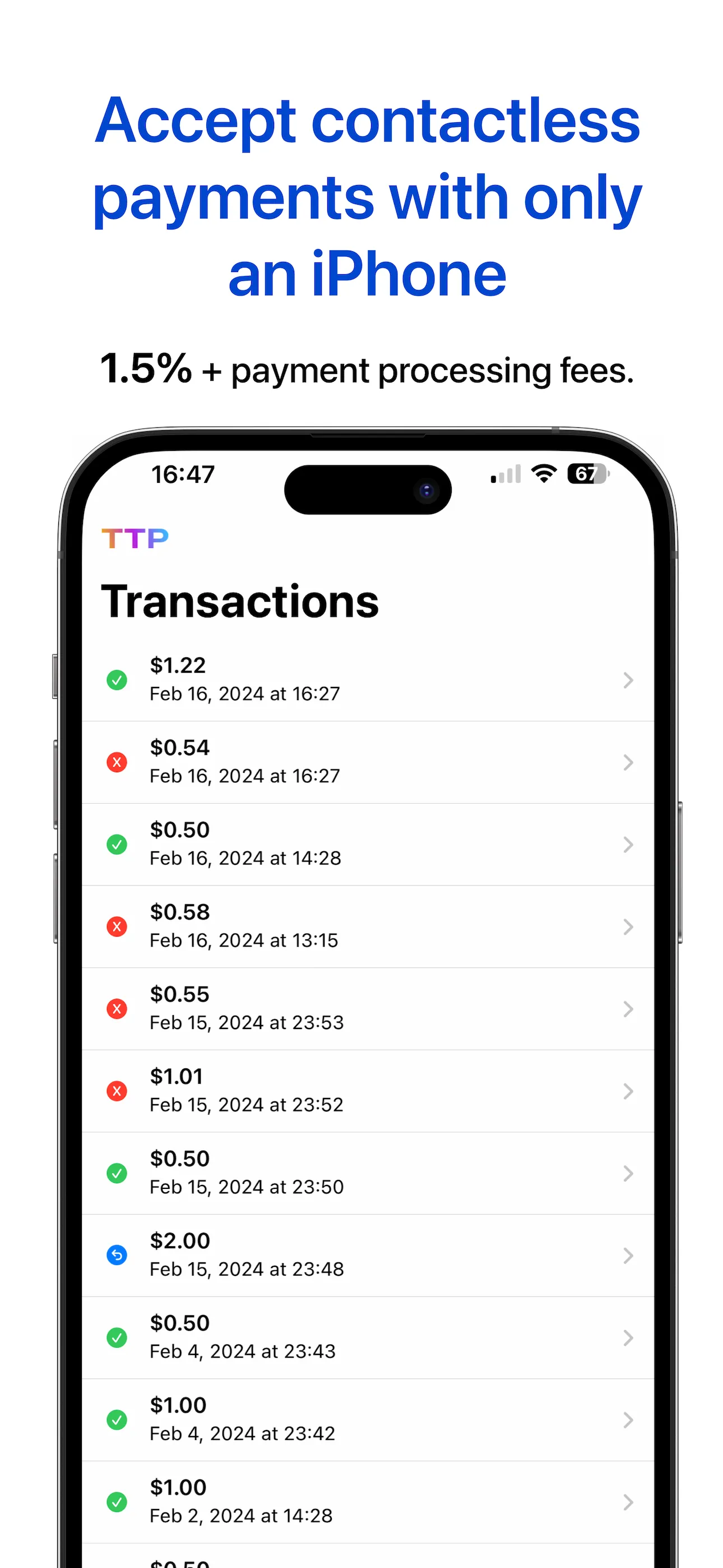 Tap to Pay + Contactless + POS iphone screenshot 5