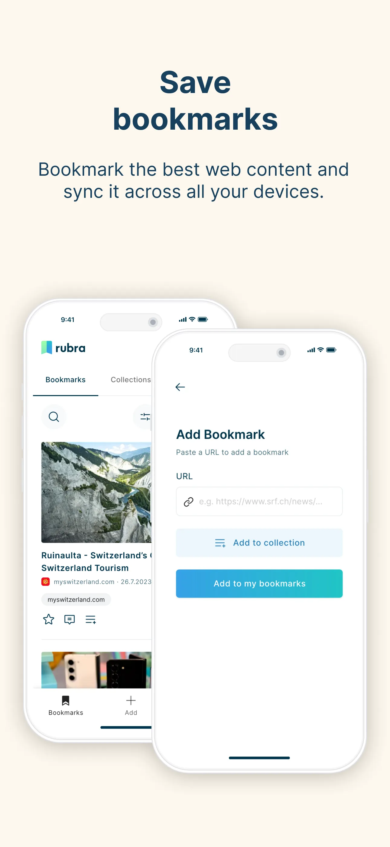 rubra - Bookmark Manager iphone screenshot 2