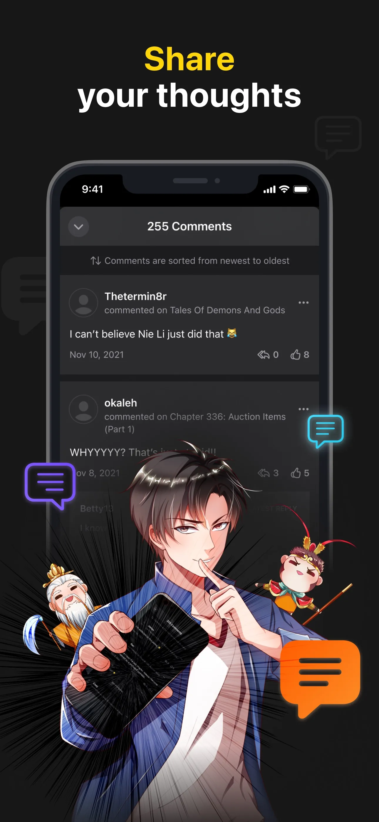 INKR — Comics, Manga, Webtoons iphone screenshot 5