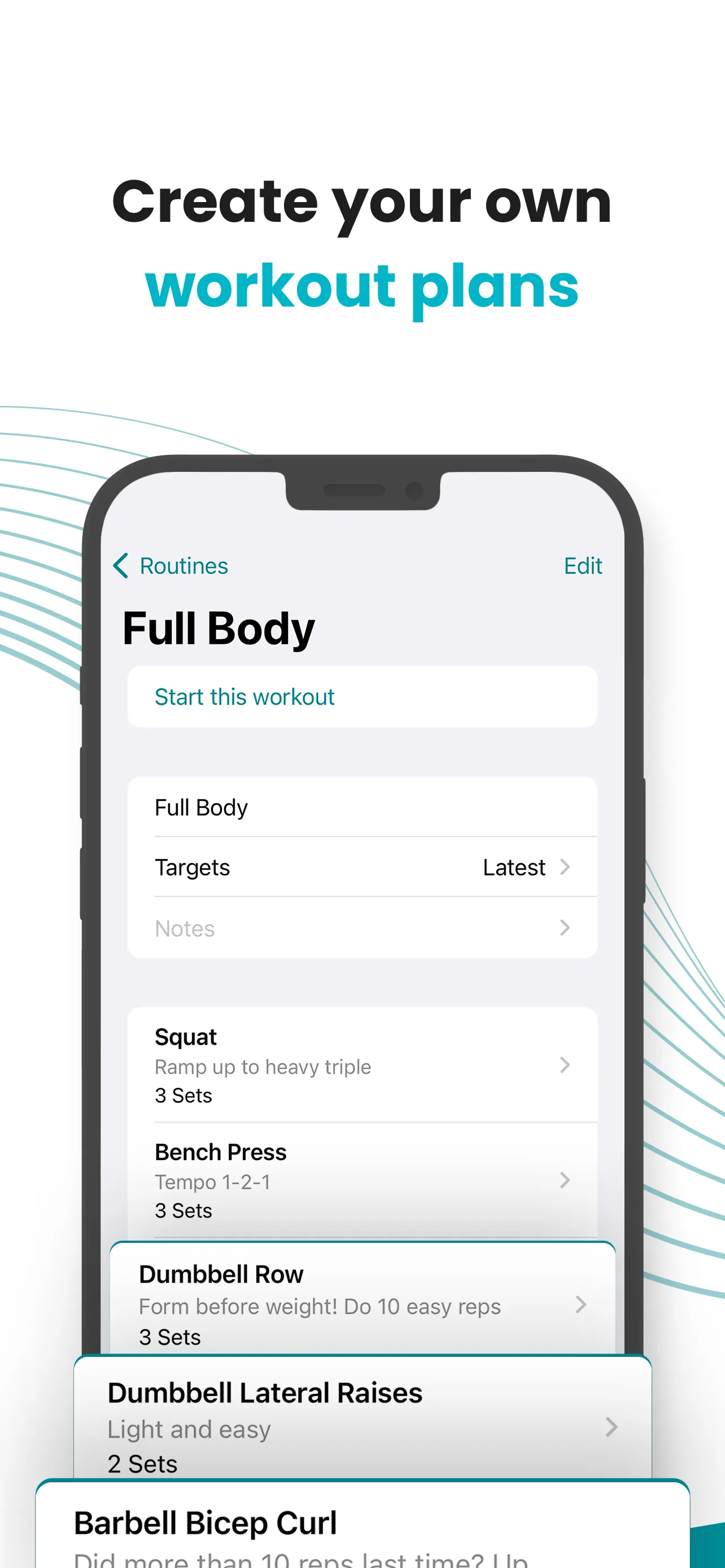 RepCount - Gym Workout Tracker iphone screenshot 4
