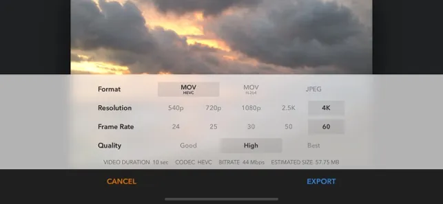 Skyflow – Time-lapse shooting iphone screenshot 5