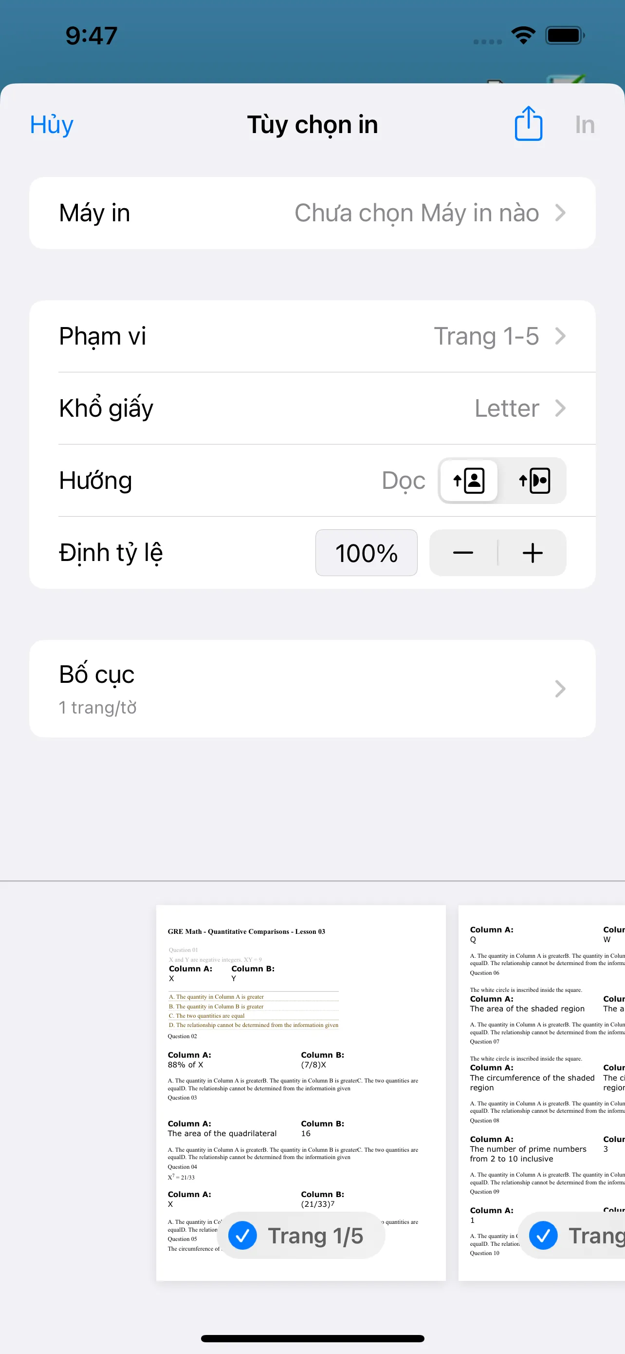 GRE Practice Test - Prep Exam iphone screenshot 7