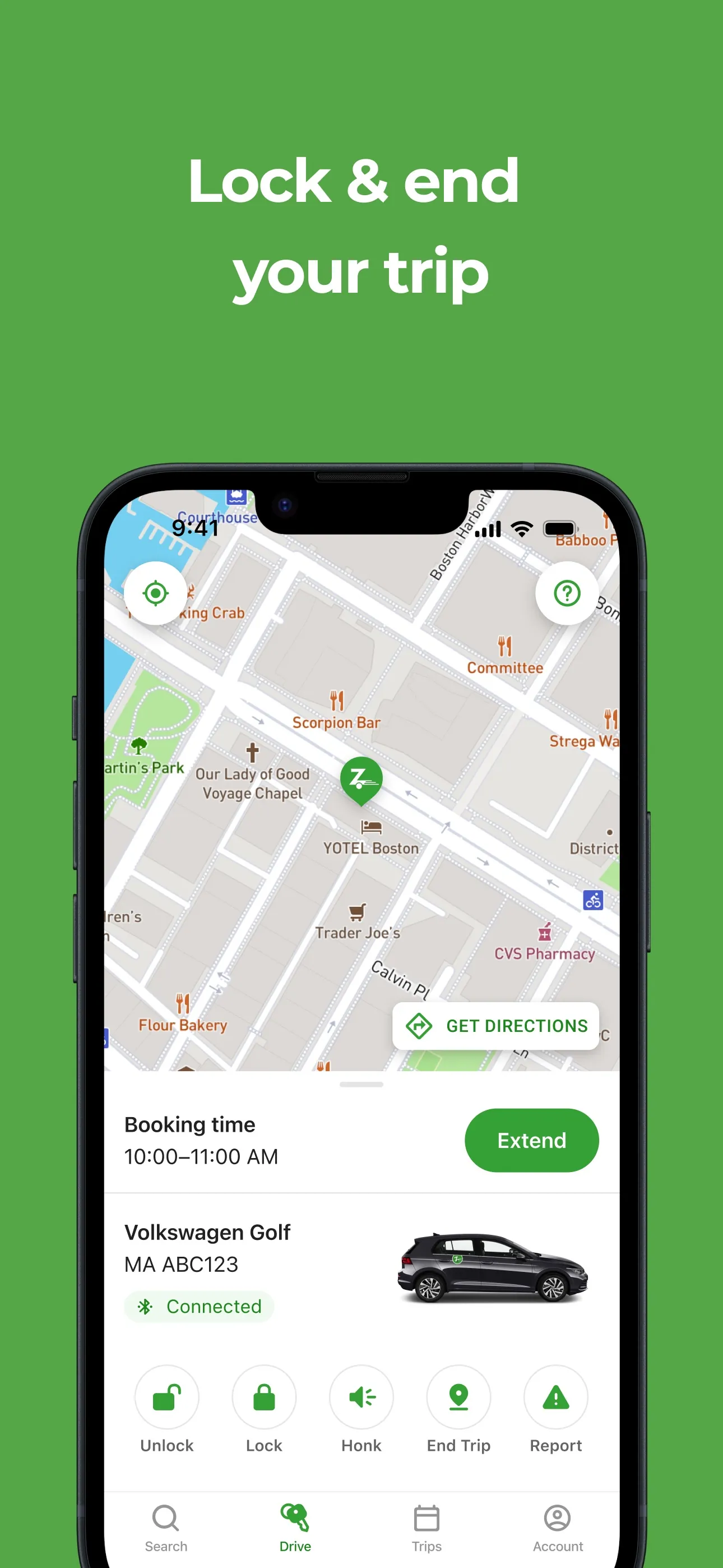 Zipcar: cars on-demand iphone screenshot 5