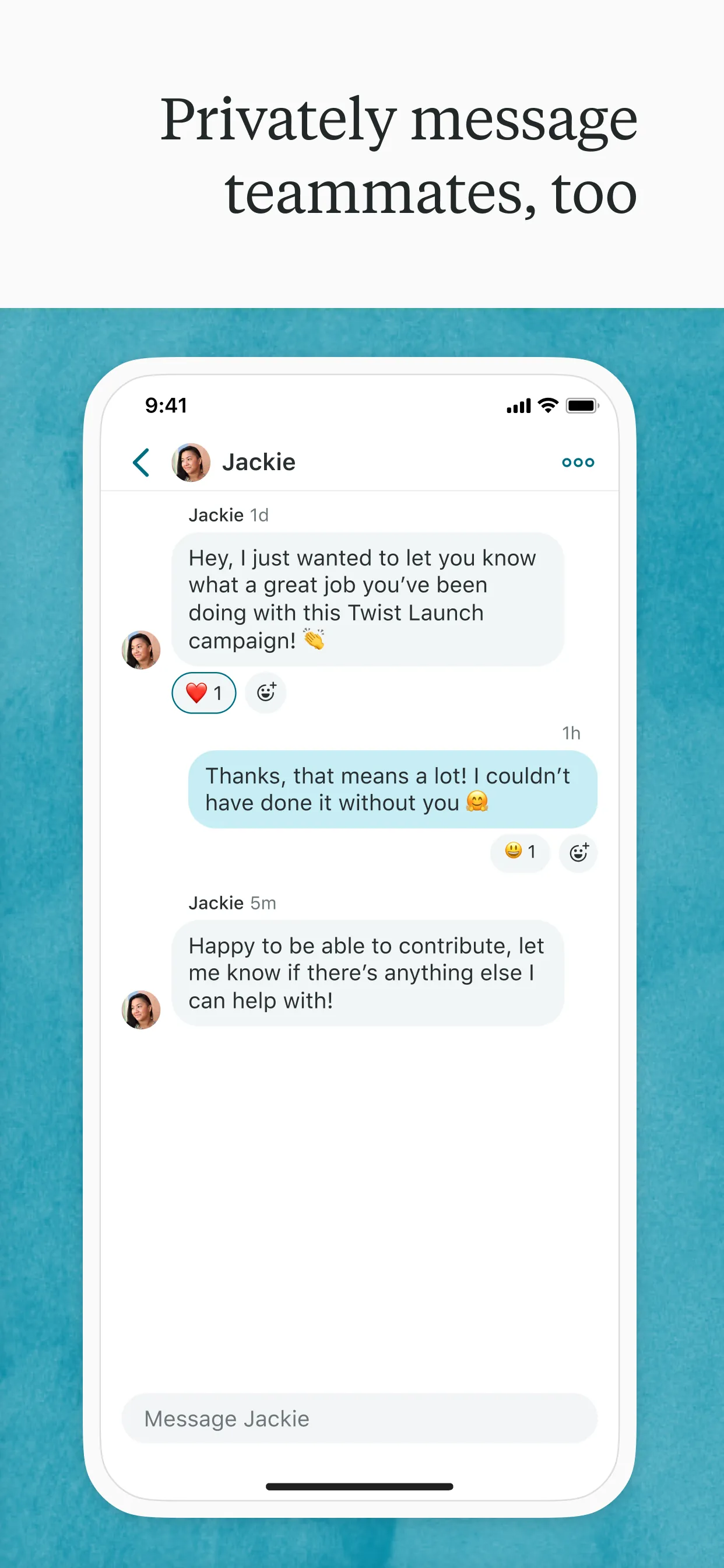 Twist: Organized Messaging iphone screenshot 6