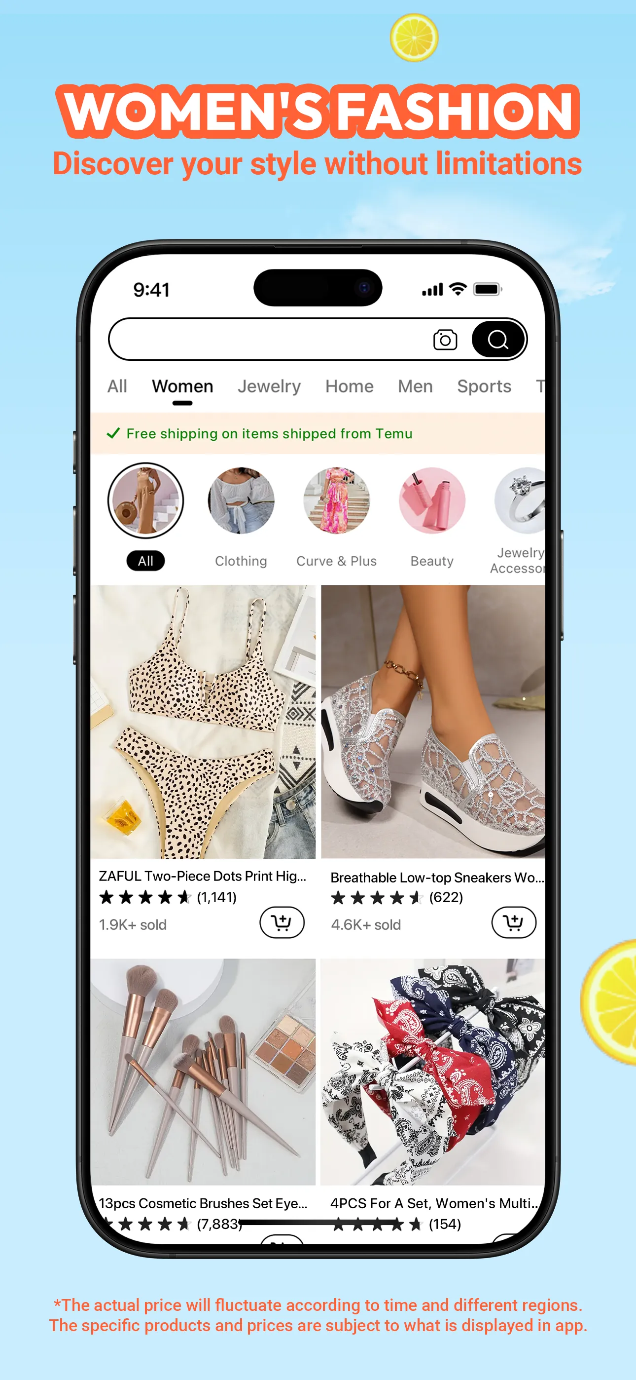 Temu: Shop Like a Billionaire iphone screenshot 2