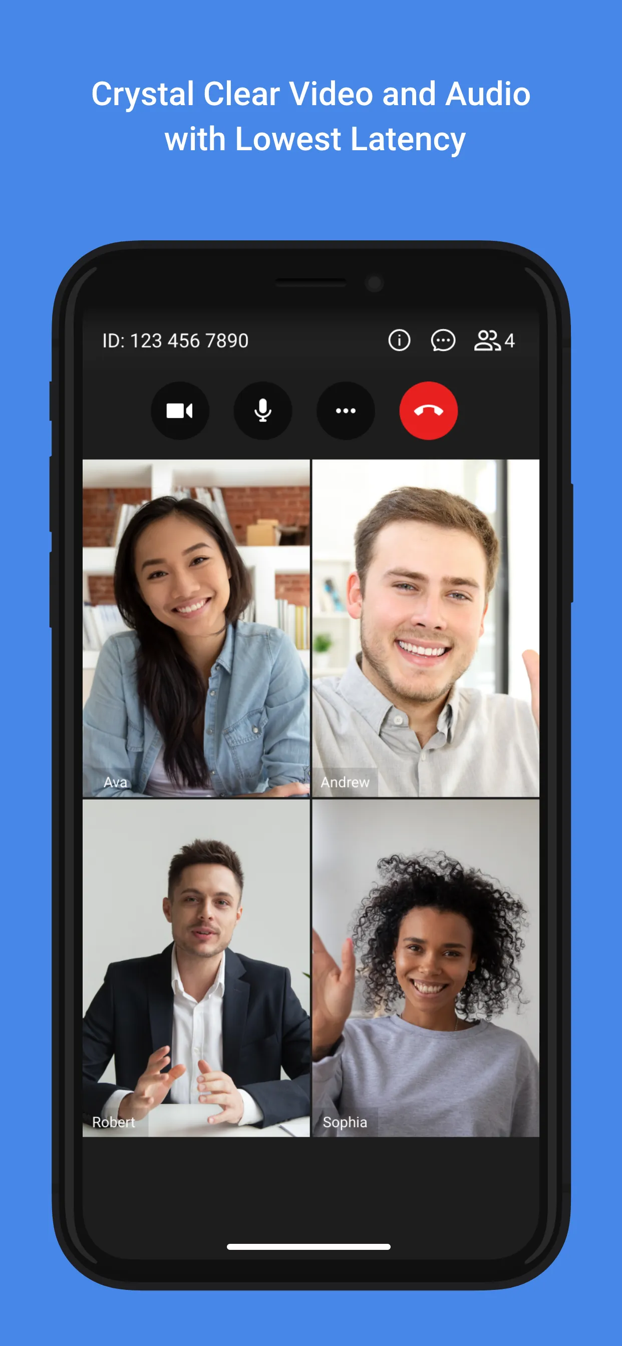 TeamLink Video Conferencing iphone screenshot 2
