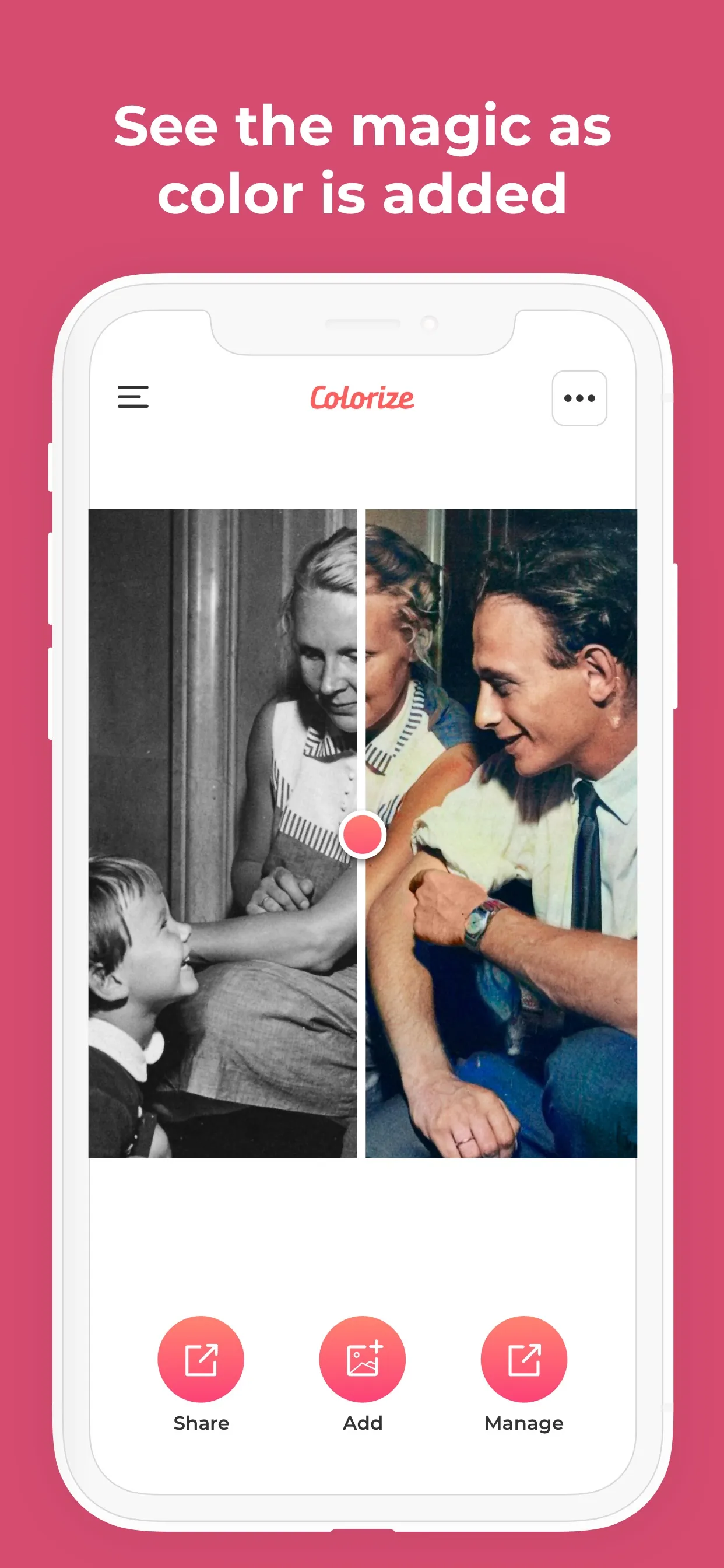 Colorize - Color to Old Photos iphone screenshot 4