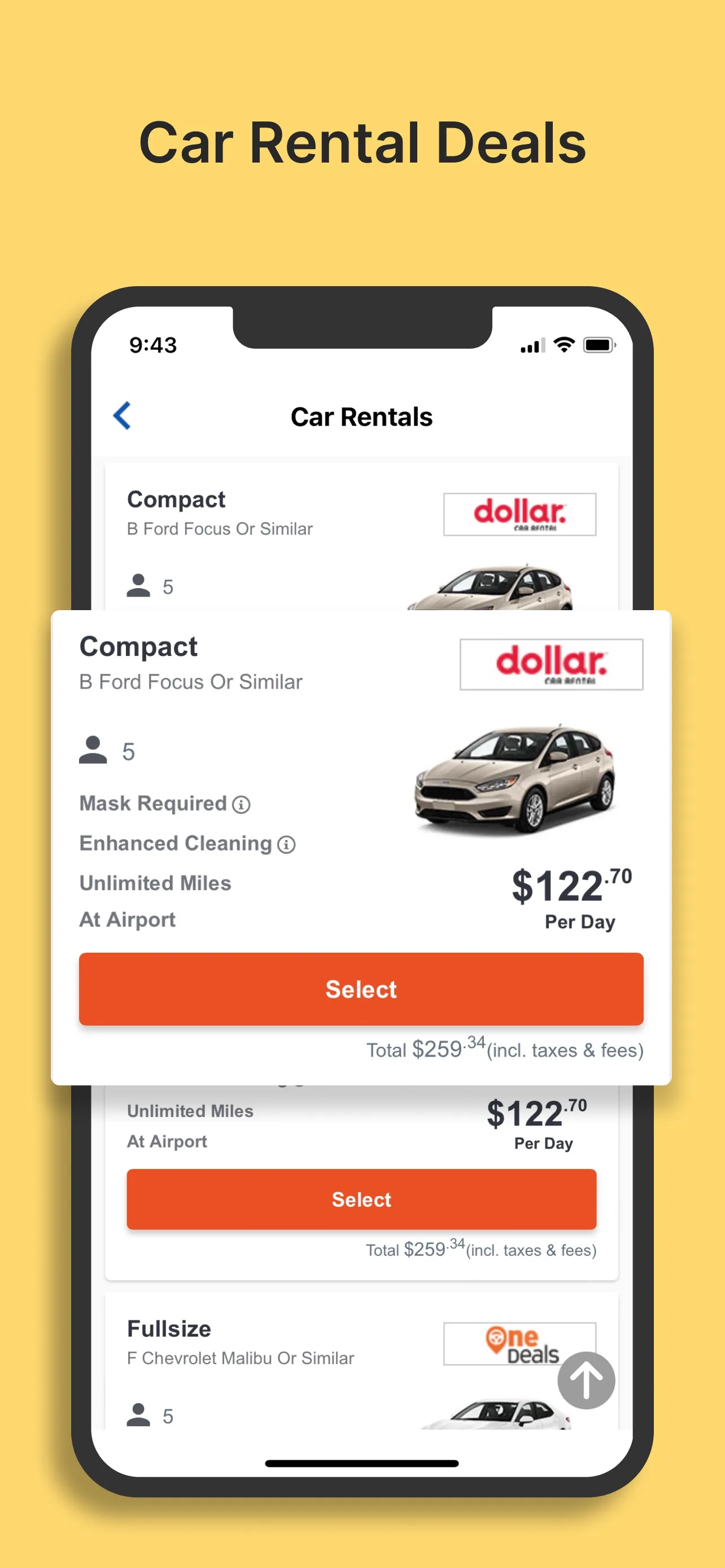 OneTravel Flight & Hotel Deals iphone screenshot 6