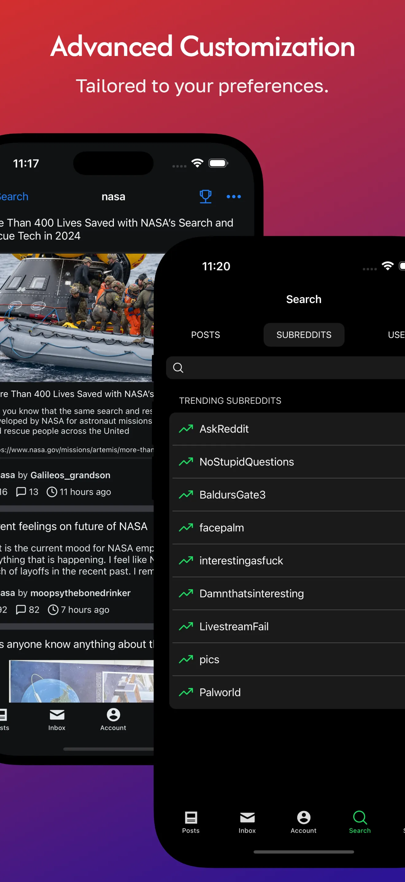 Hydra for Reddit iphone screenshot 6