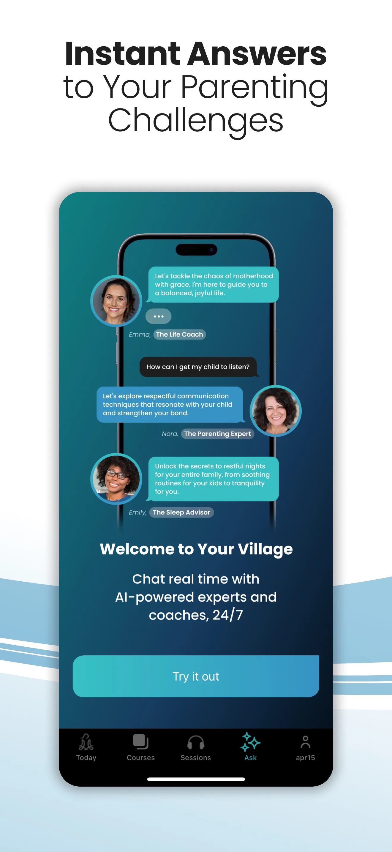 MamaZen: Mindful Parenting App iphone screenshot 8