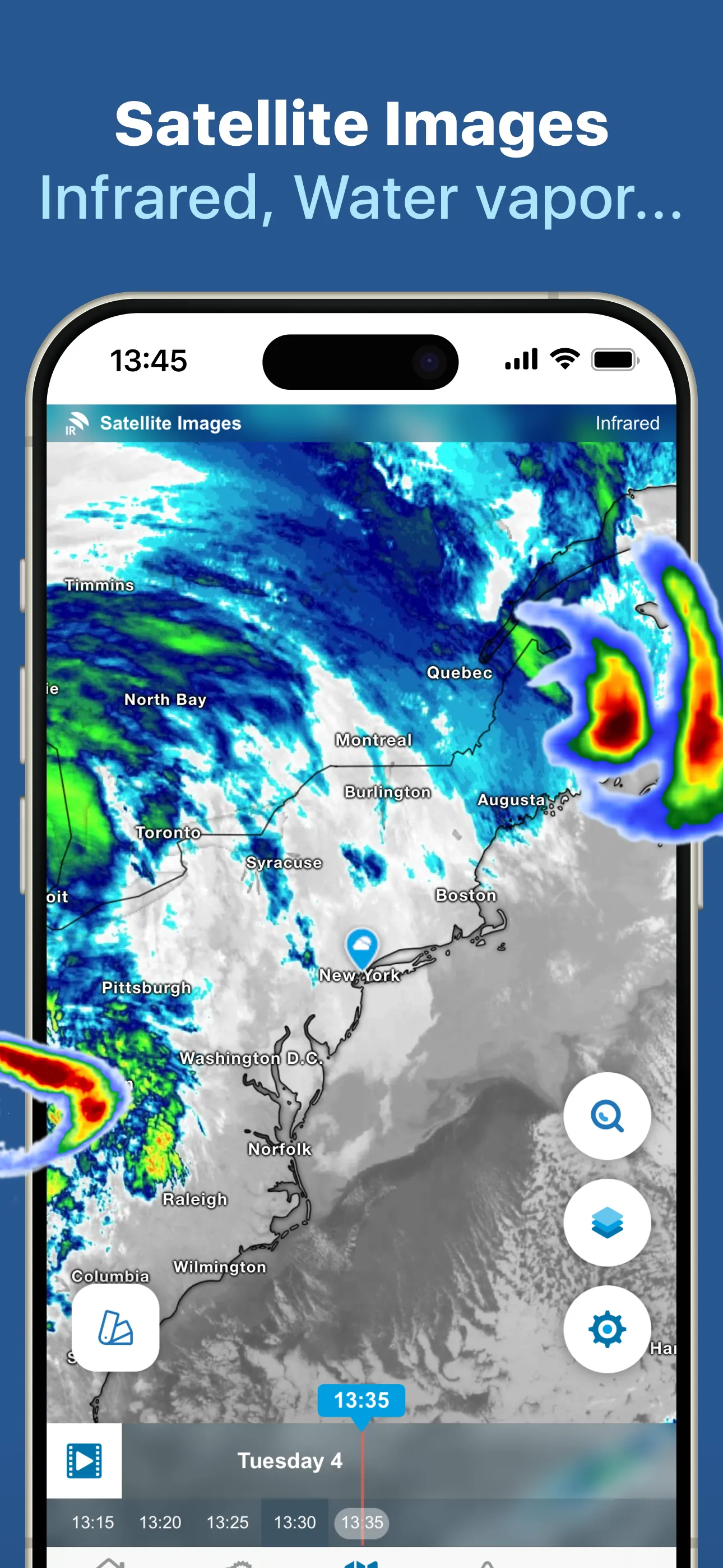 Meteored - Weather Radar iphone screenshot 9
