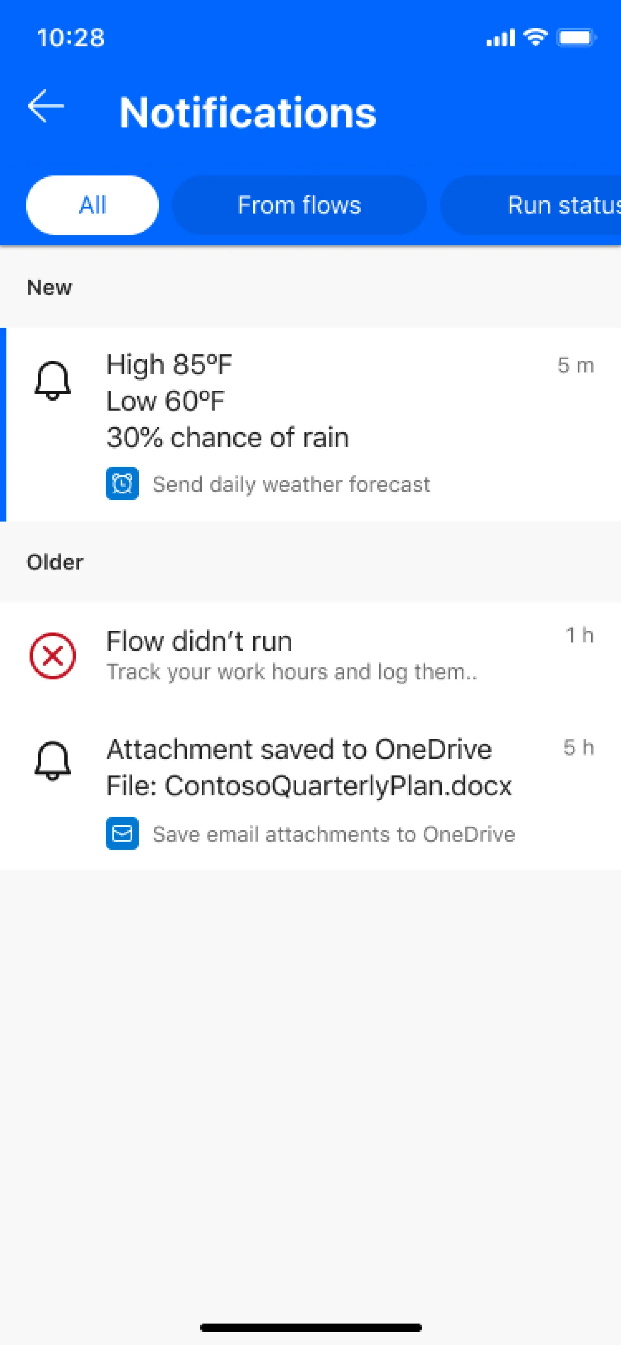 Power Automate iphone screenshot 4