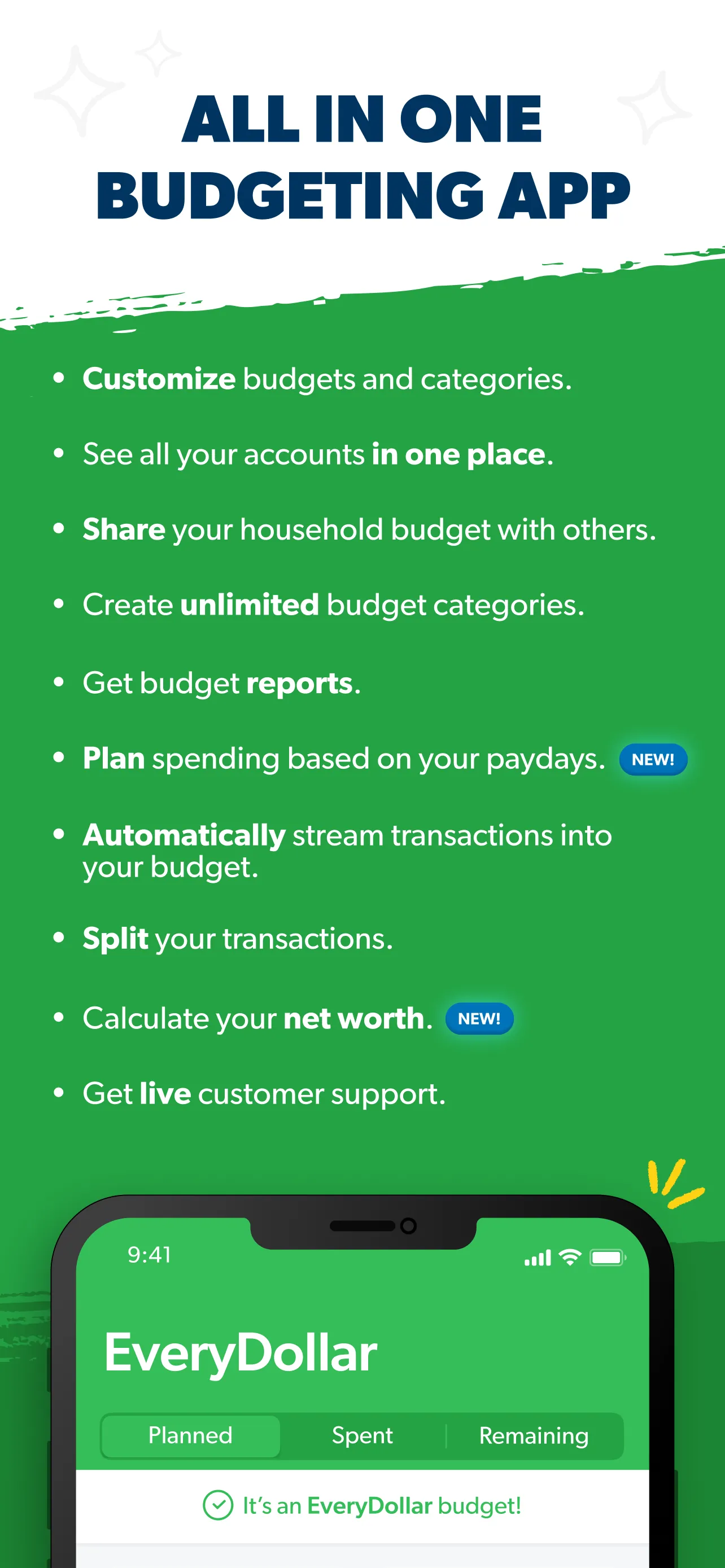 EveryDollar: Budget Management iphone screenshot 8