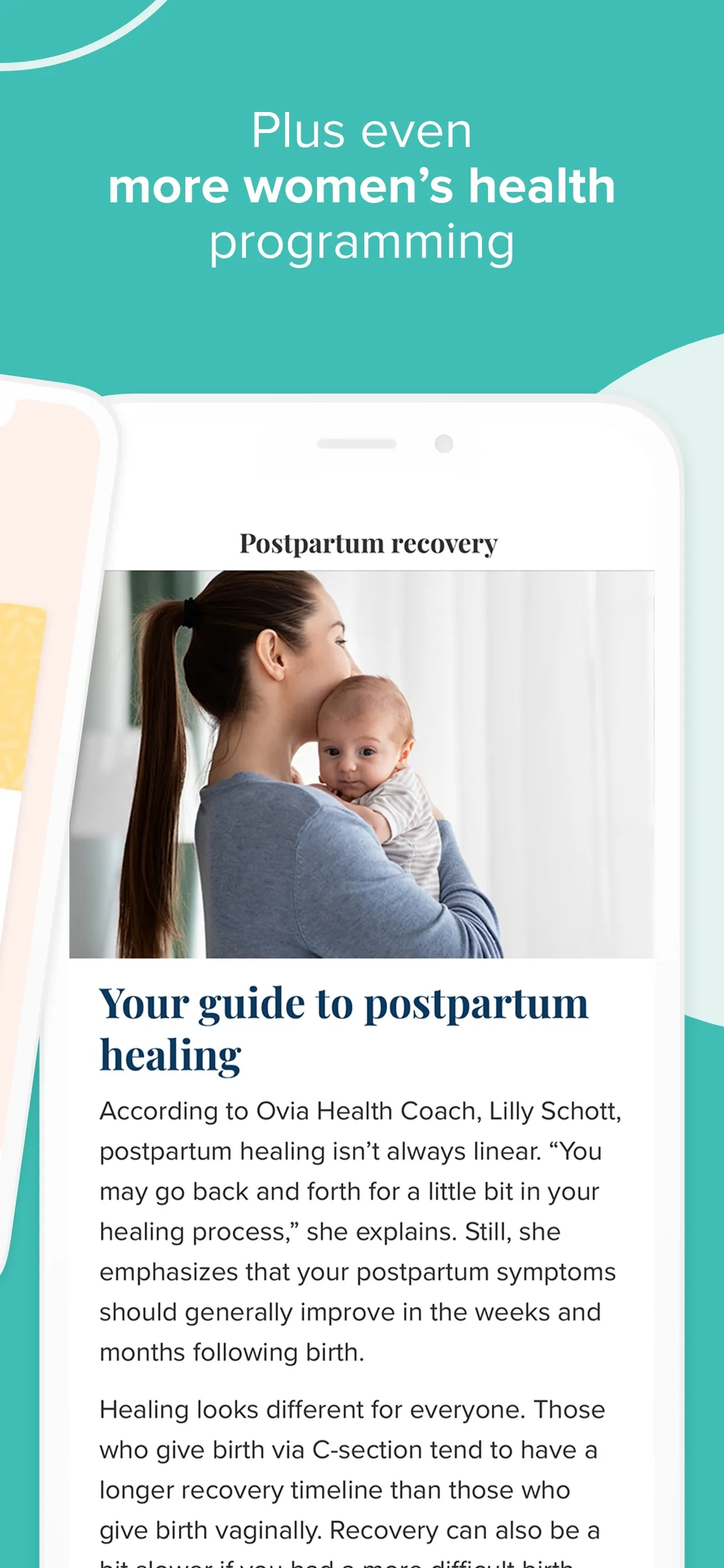 Ovia Pregnancy & Baby Tracker iphone screenshot 3