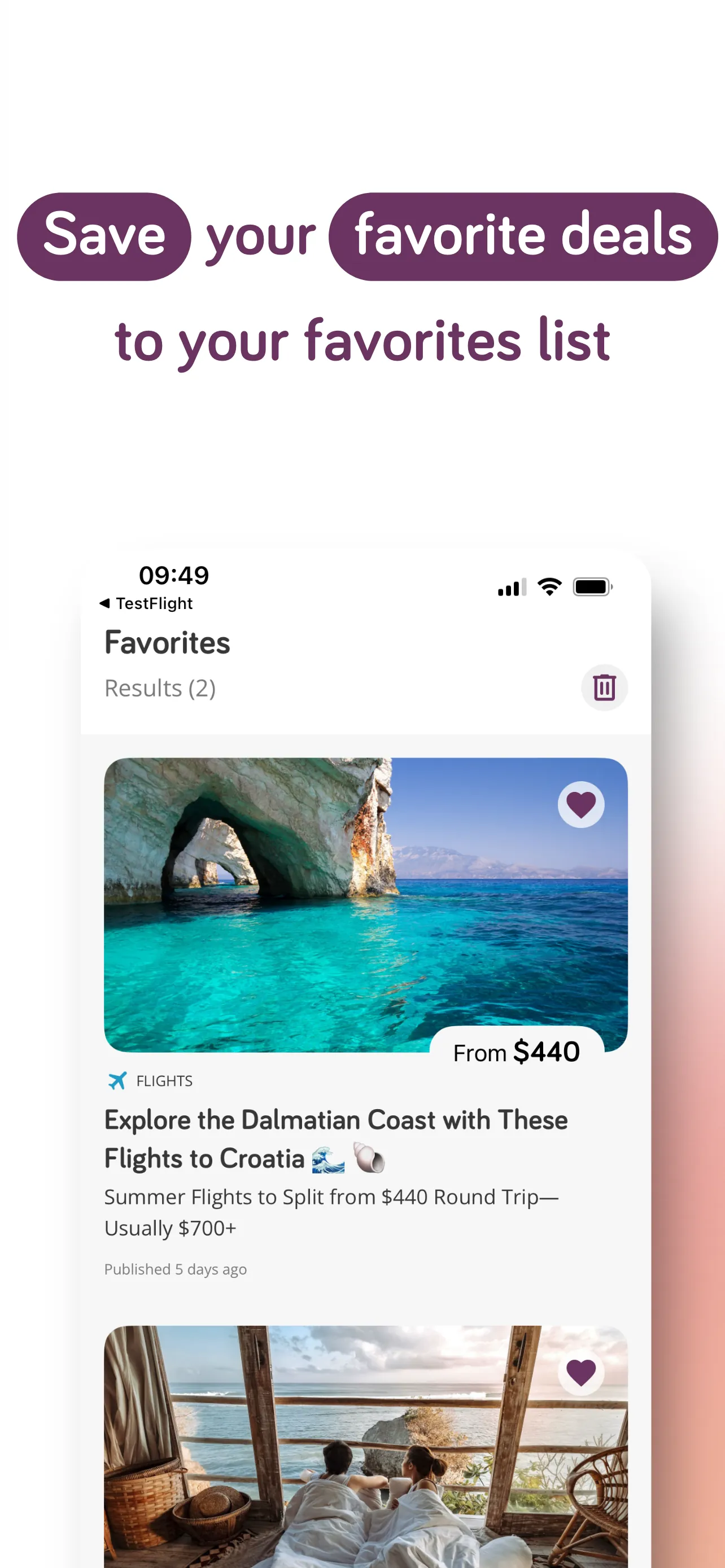 TravelPirates: Travel Deals iphone screenshot 6