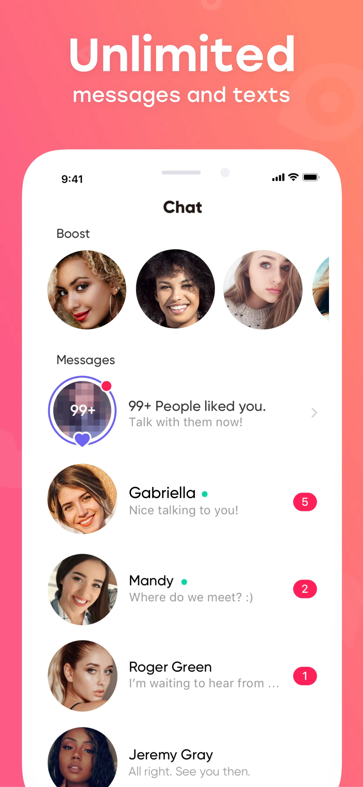 InMessage: Meet, Chat, Date iphone screenshot 5