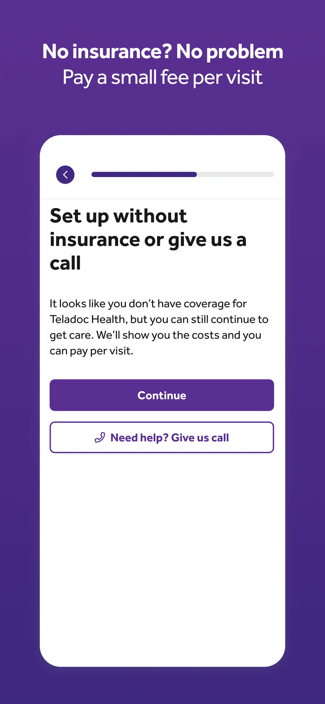 Teladoc Health iphone screenshot 7