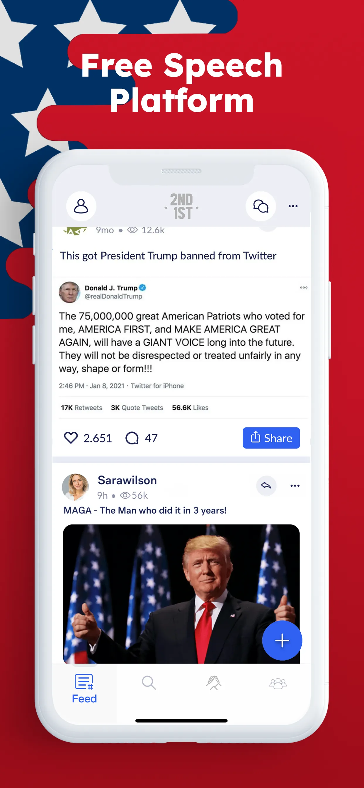2nd1st - Truth, News & Social iphone screenshot 2
