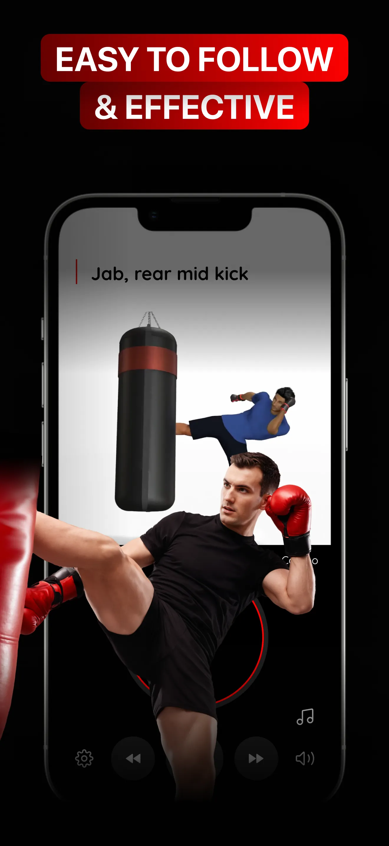 Boxing Workouts: Bag Training iphone screenshot 6