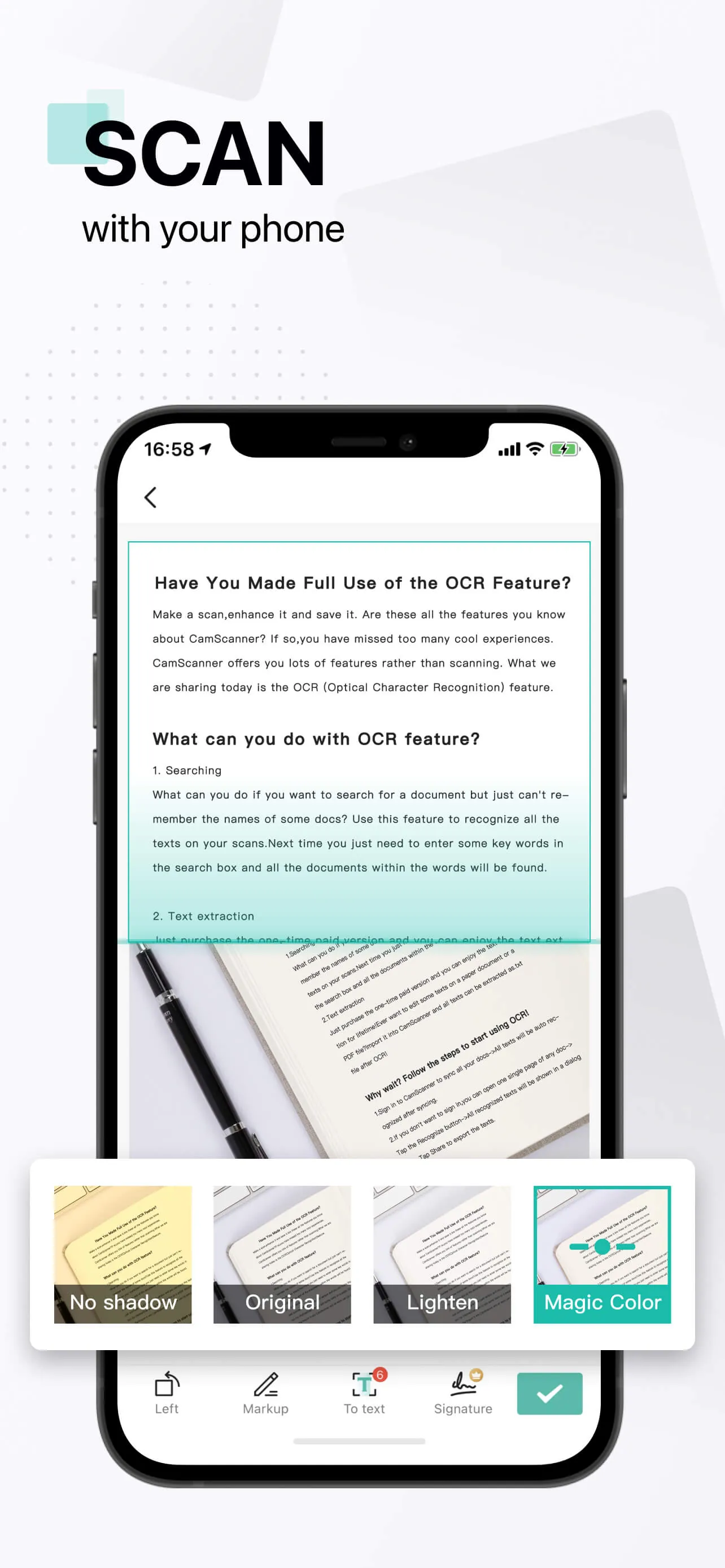 CamScanner + | OCR Scanner iphone screenshot 1
