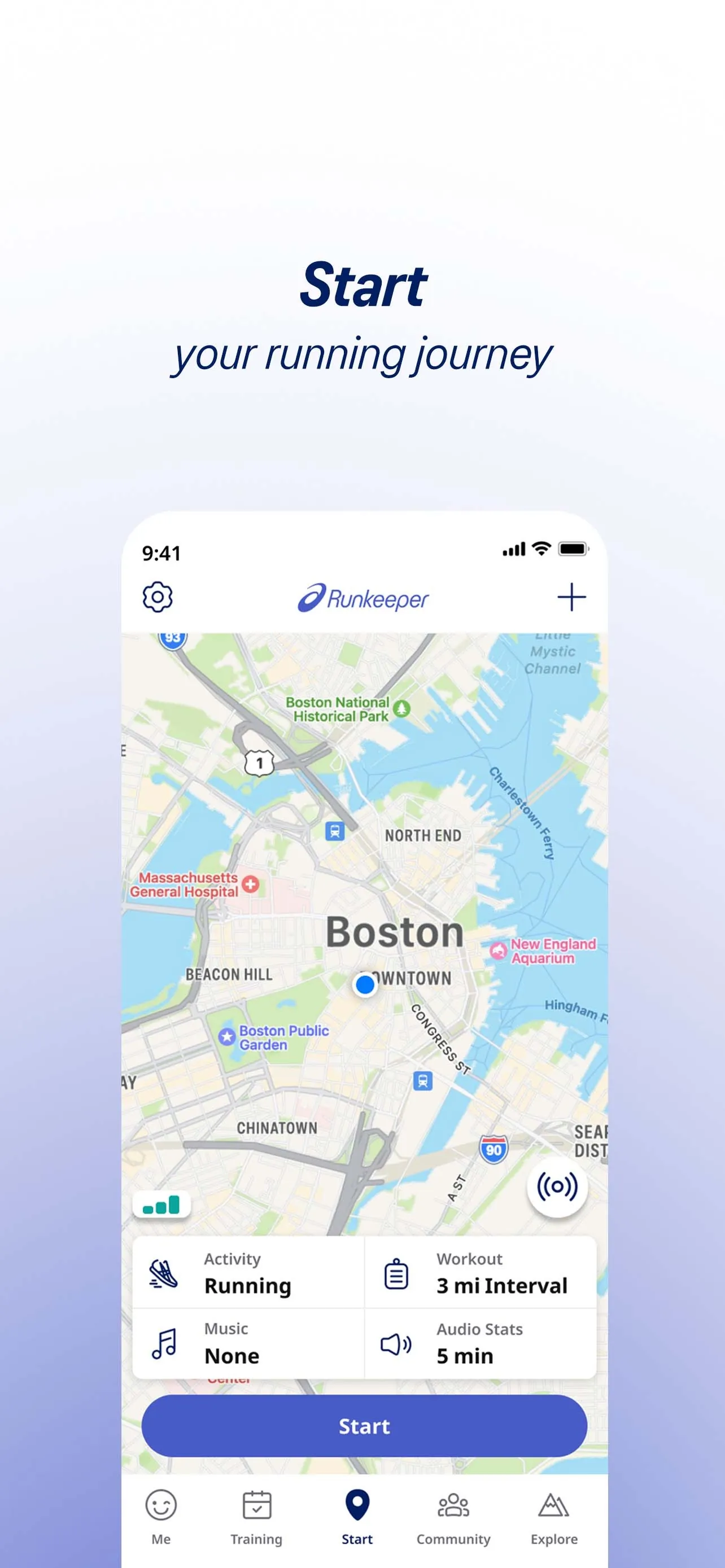 ASICS Runkeeper—Run Tracker iphone screenshot 2