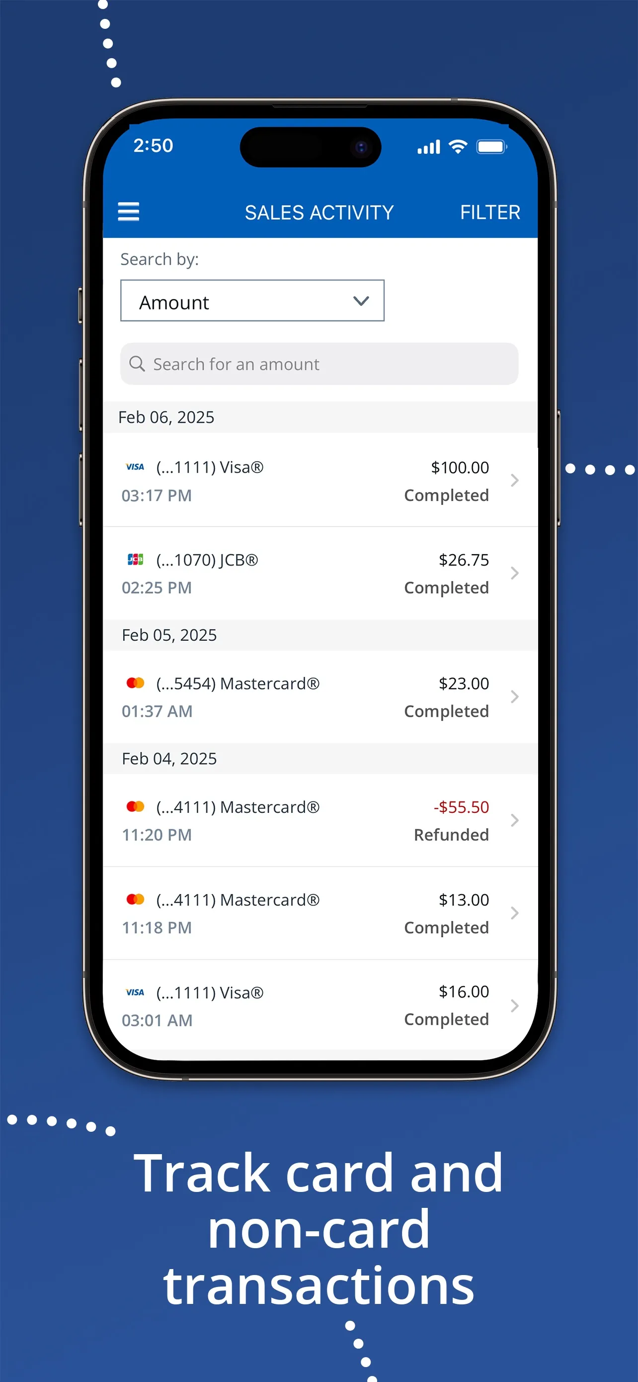 Chase Point of Sale (POS)℠ iphone screenshot 7