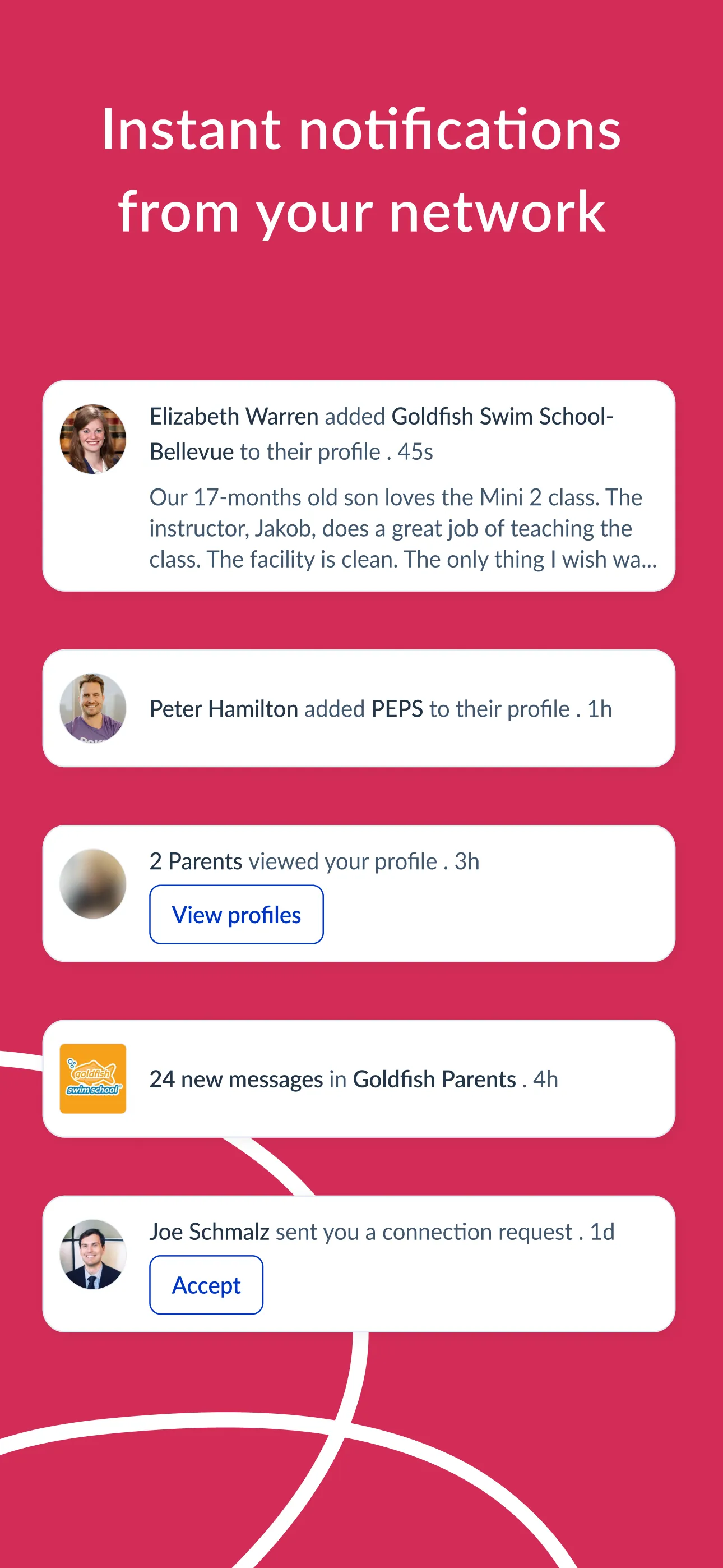 VISIBLE - The parent network iphone screenshot 7