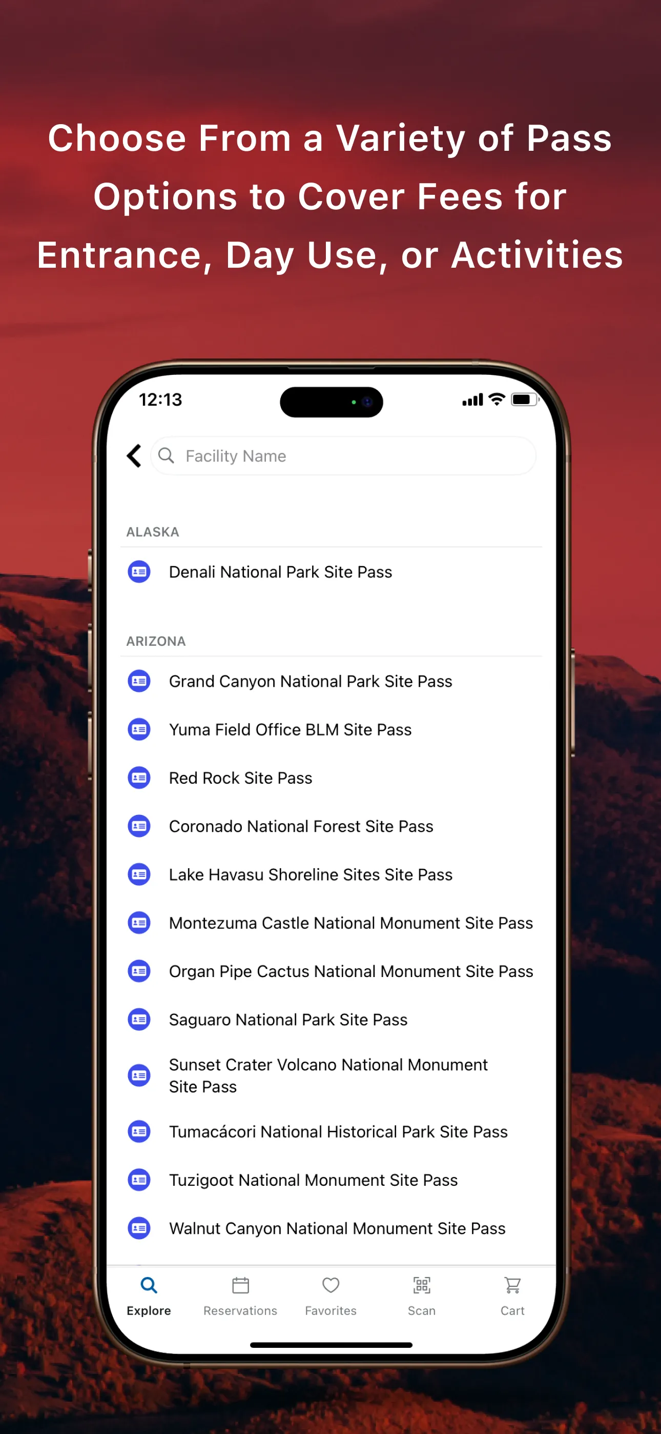 Recreation.gov iphone screenshot 8