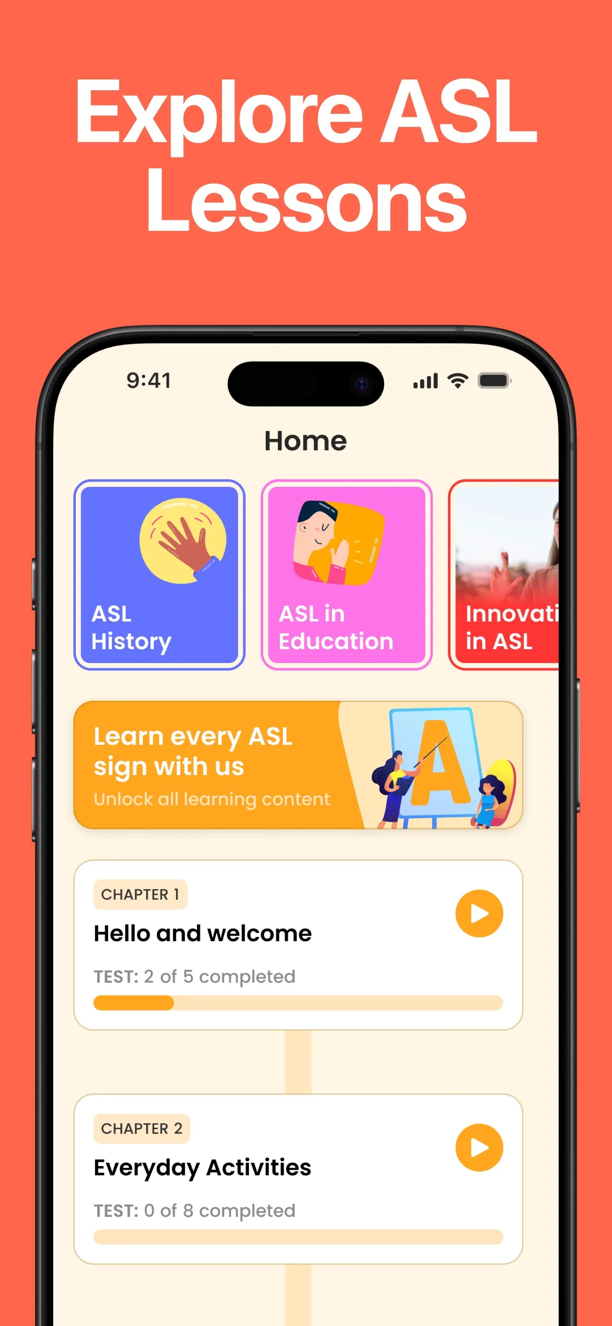 ASL Sign Language Learningㅤ iphone screenshot 5