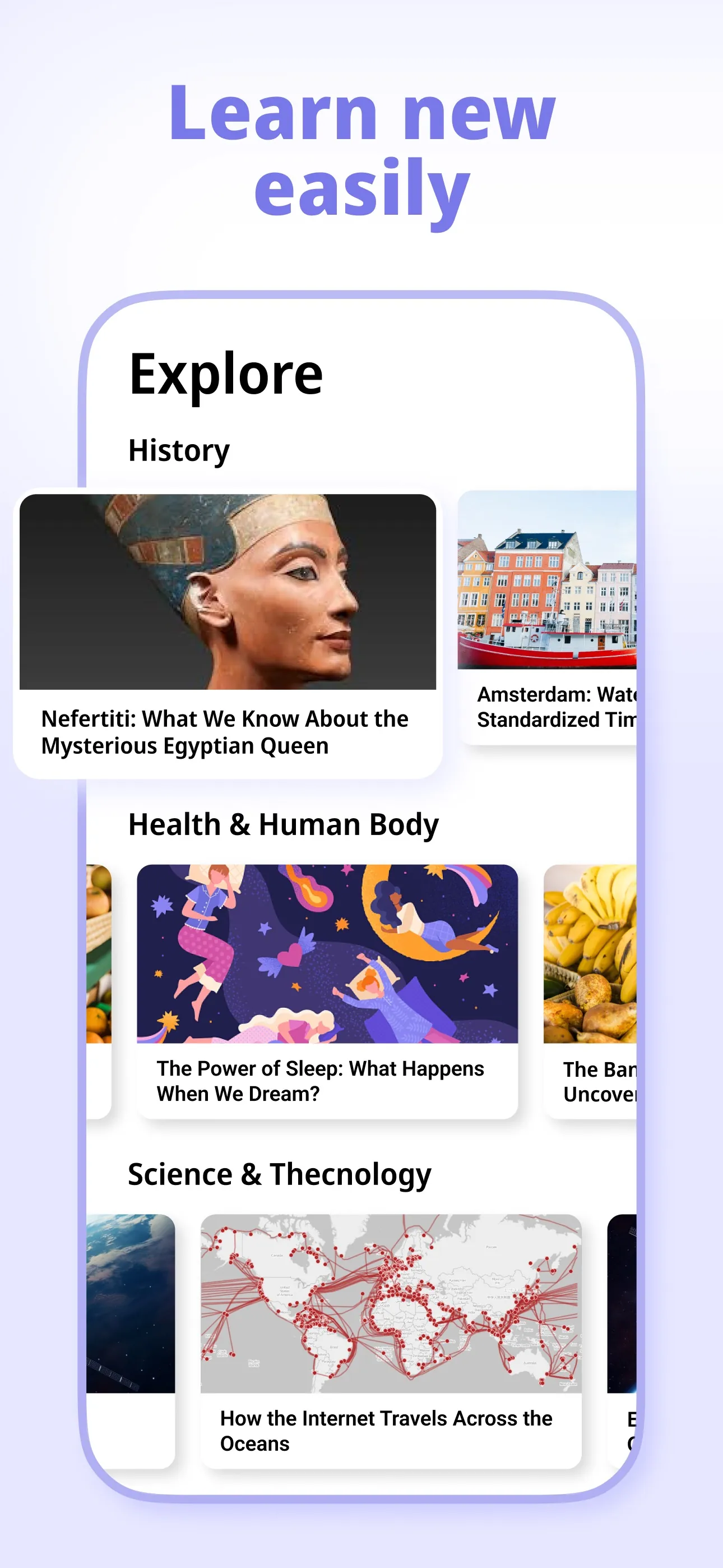 Nerdish: Daily Micro Learning iphone screenshot 2