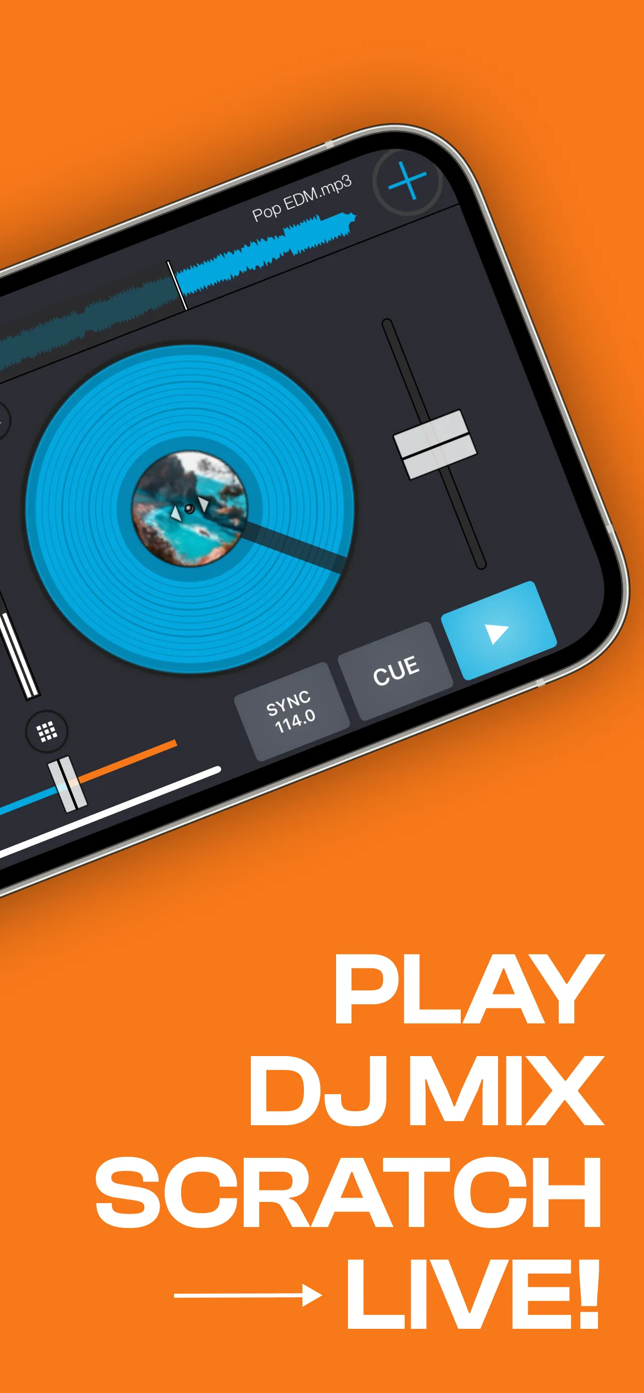 Cross DJ - Music Mixer App iphone screenshot 3