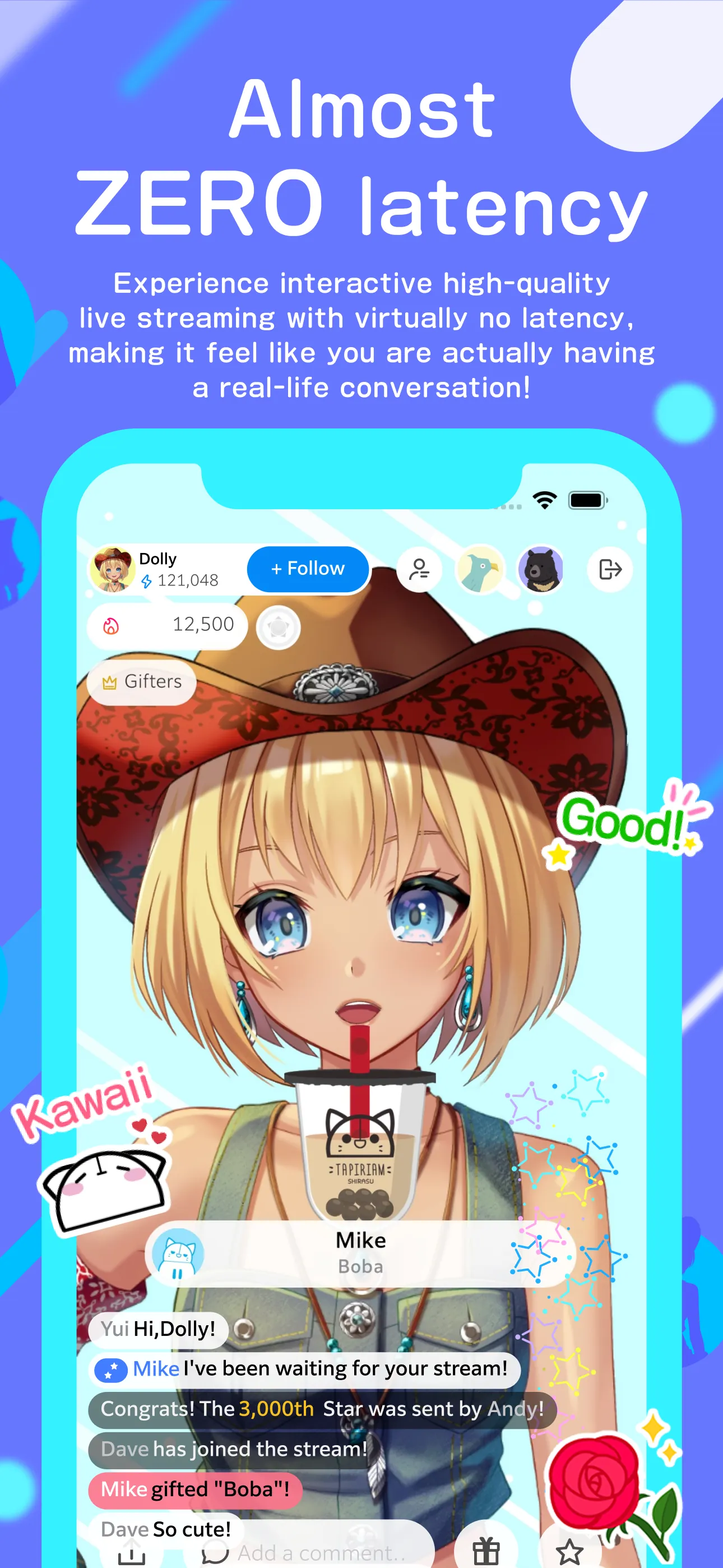 IRIAM iphone screenshot 2