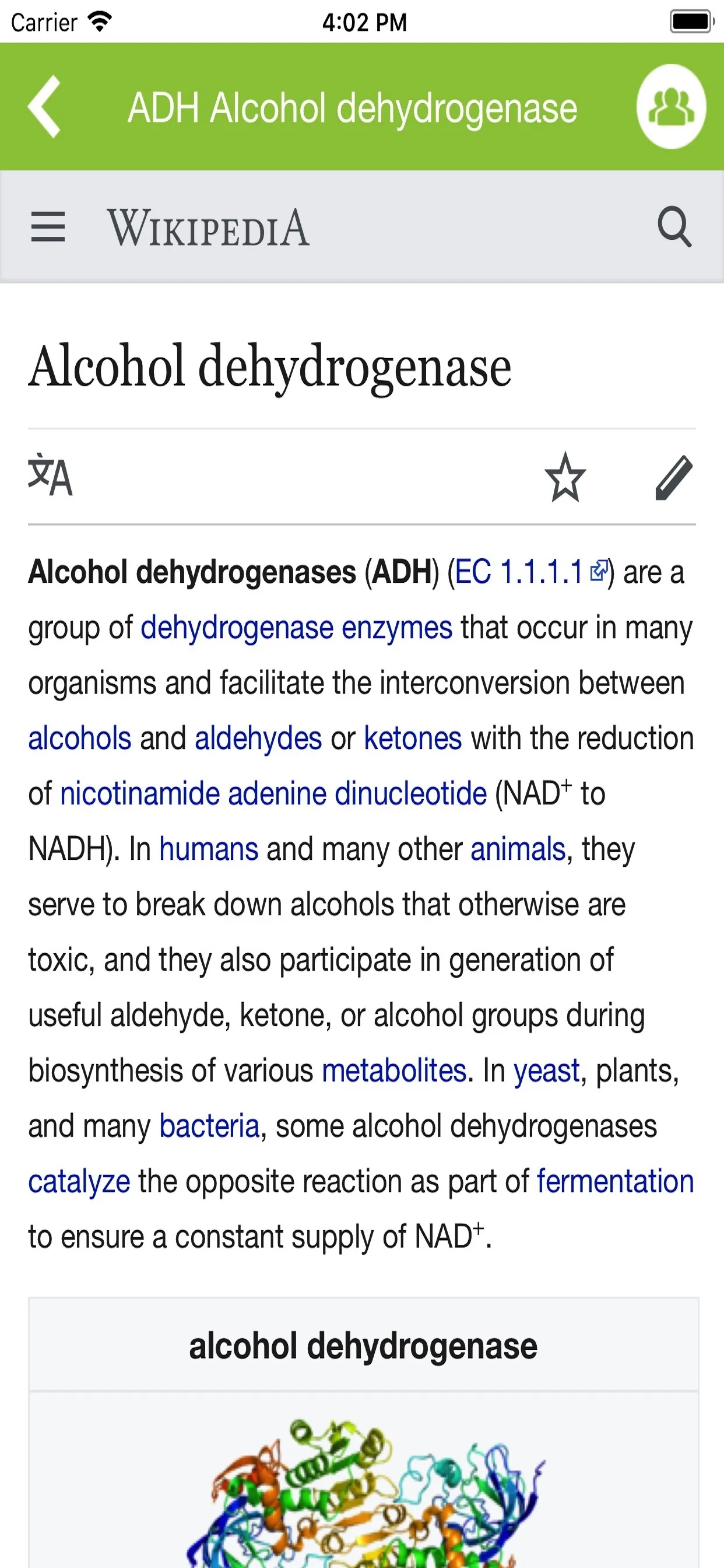 Biology Encyclopedia iphone screenshot 4