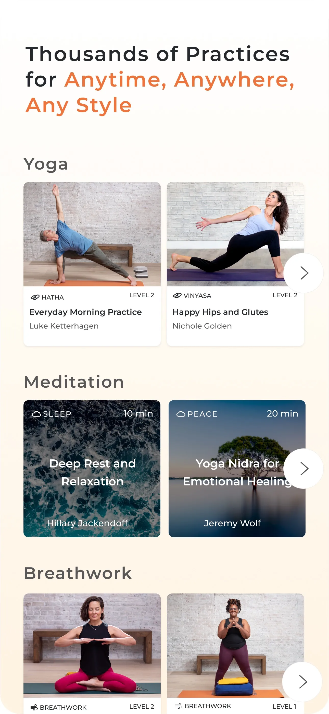 Yoga International iphone screenshot 4