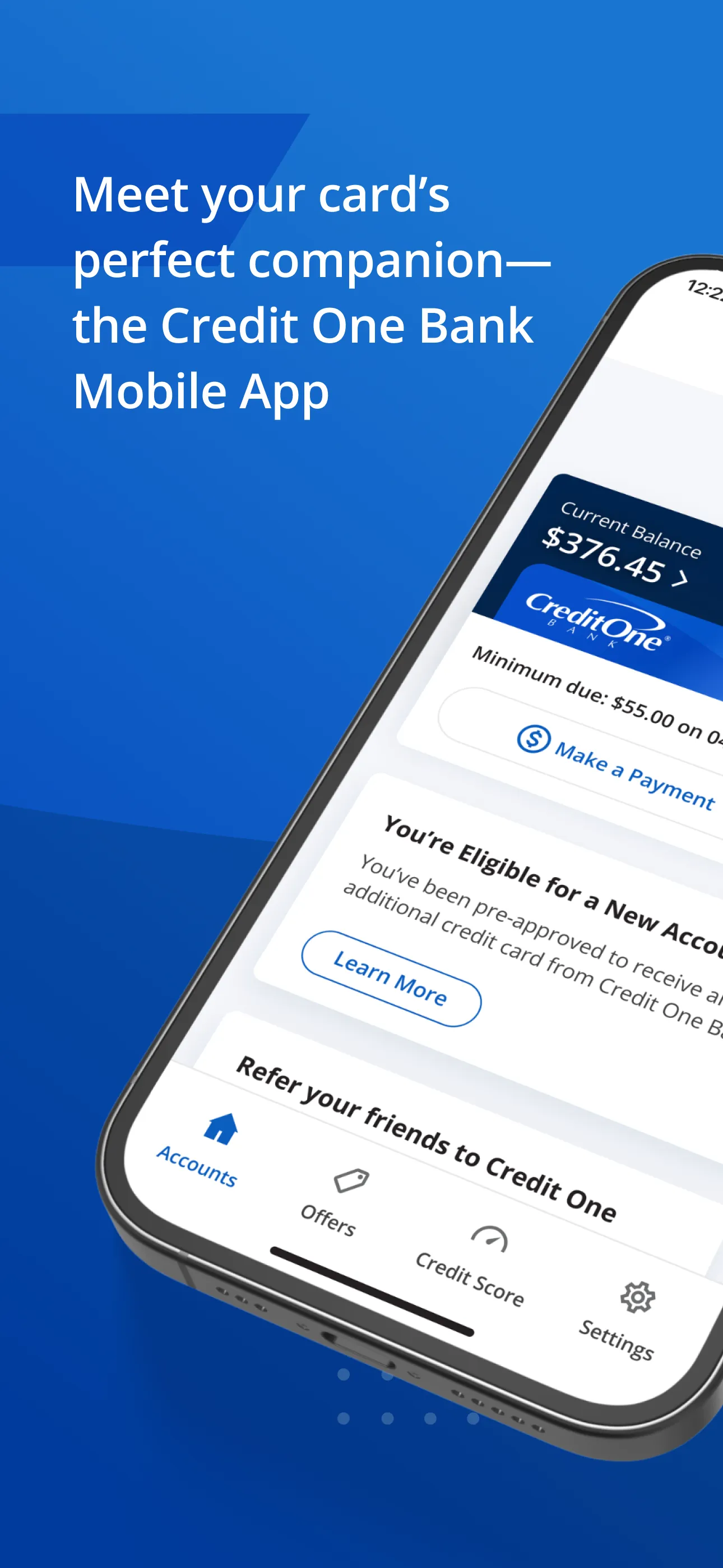 Credit One Bank Mobile iphone screenshot 1