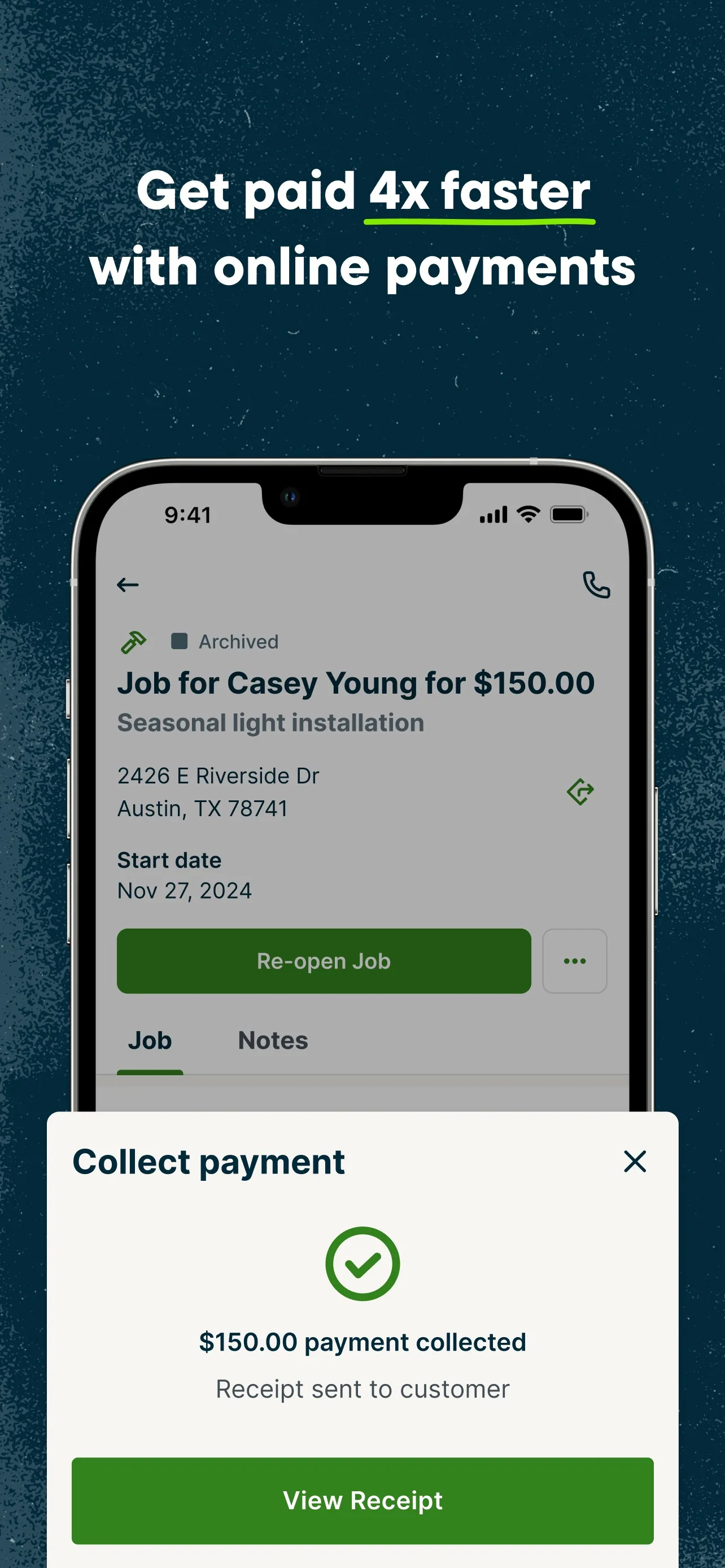 Jobber Field Service Software iphone screenshot 6