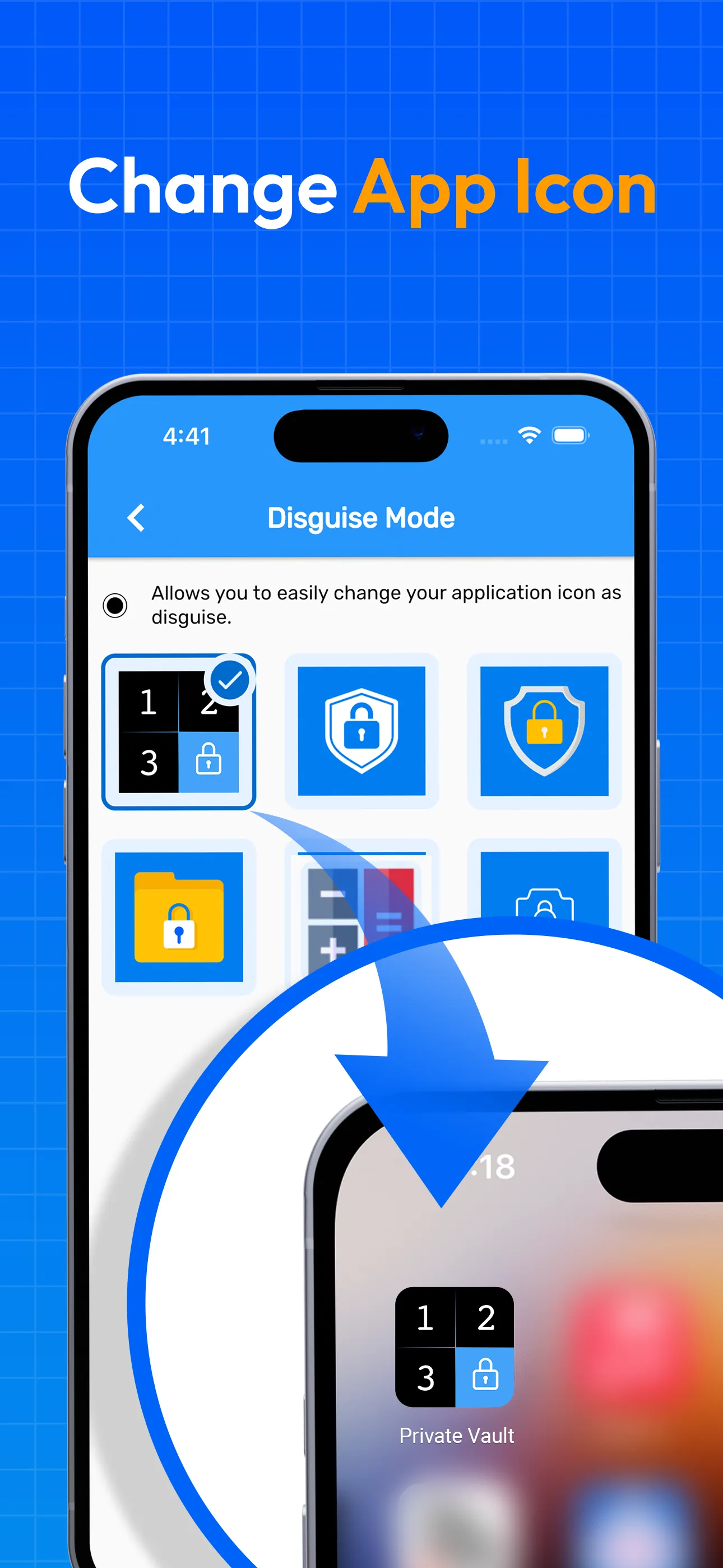 Calculator Lock - Secure Vault iphone screenshot 8
