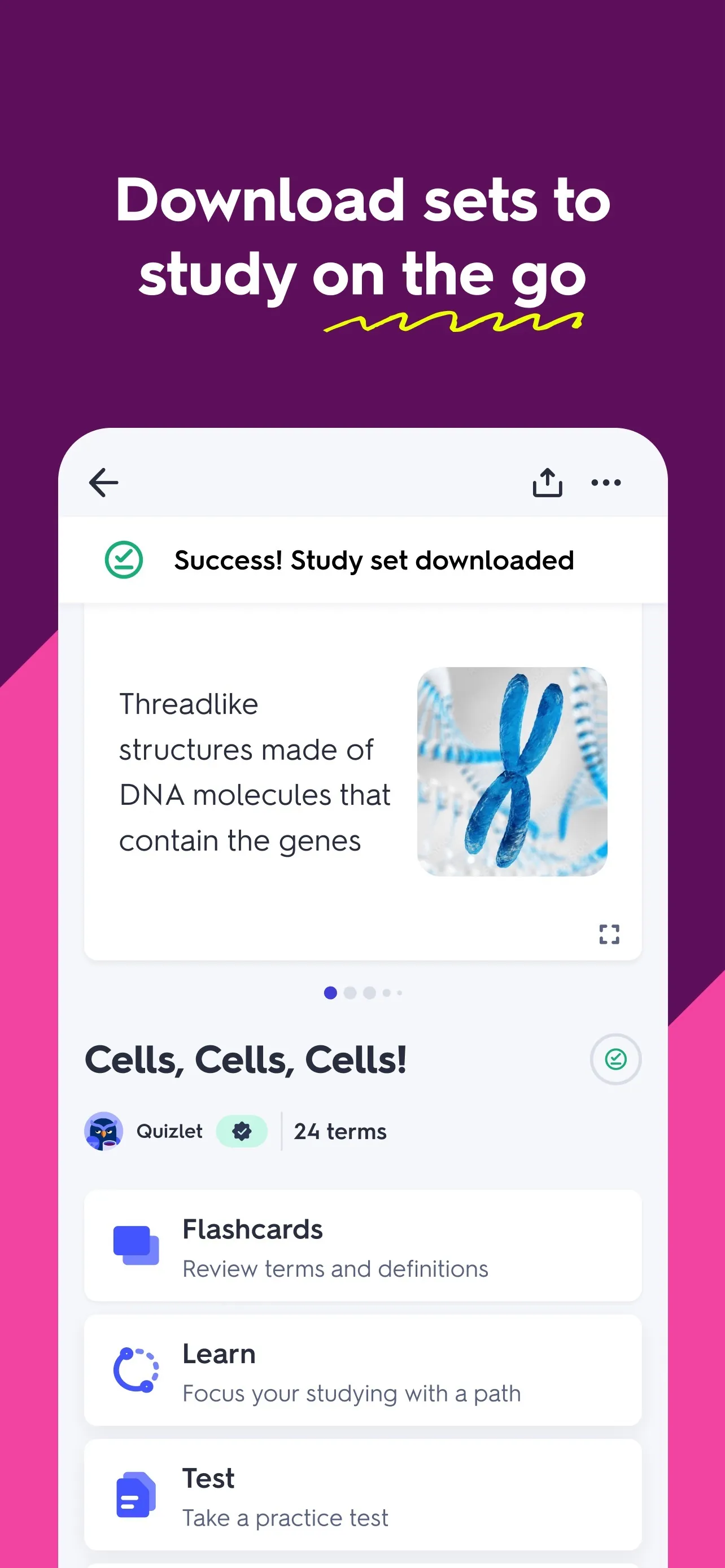 Quizlet: Study with Flashcards iphone screenshot 6