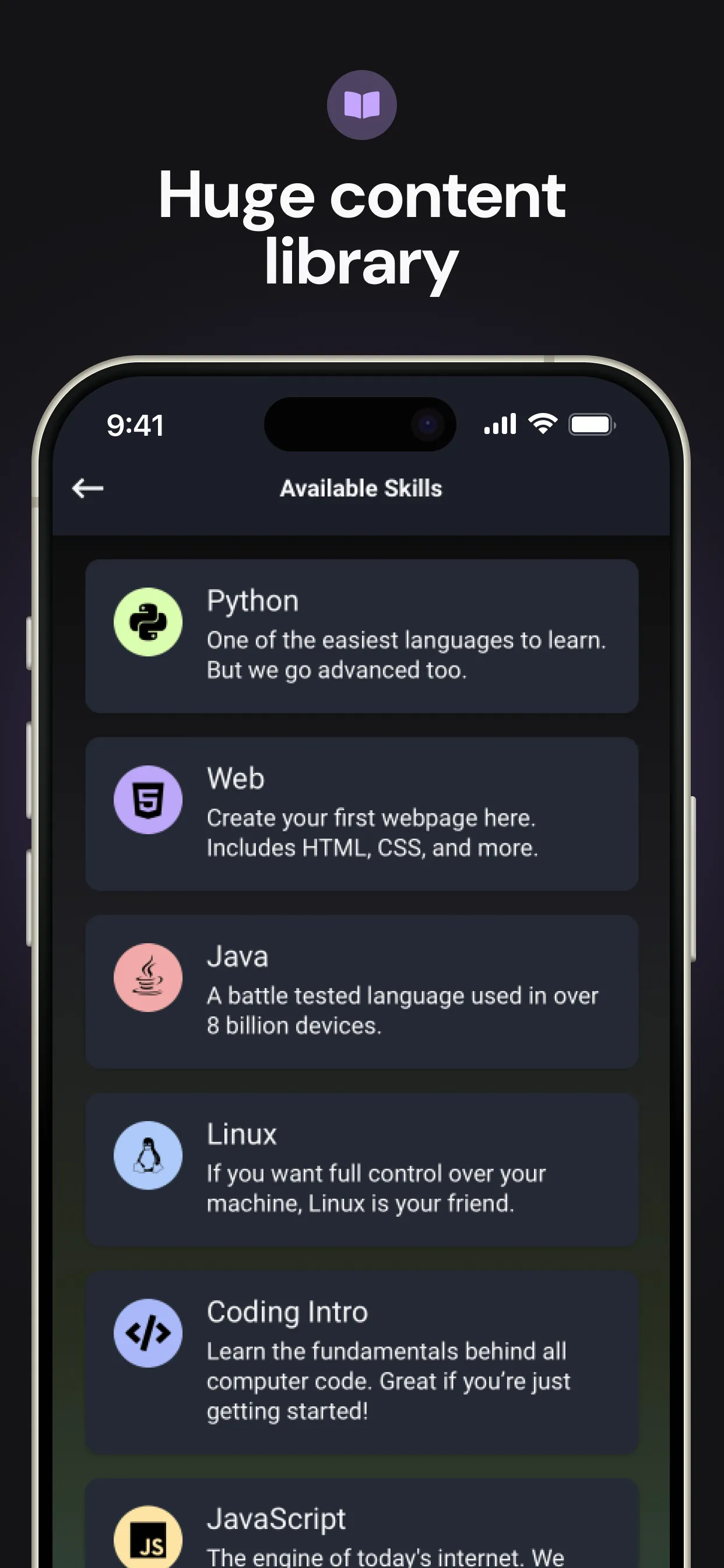 Enki: Learn Coding/Programming iphone screenshot 4