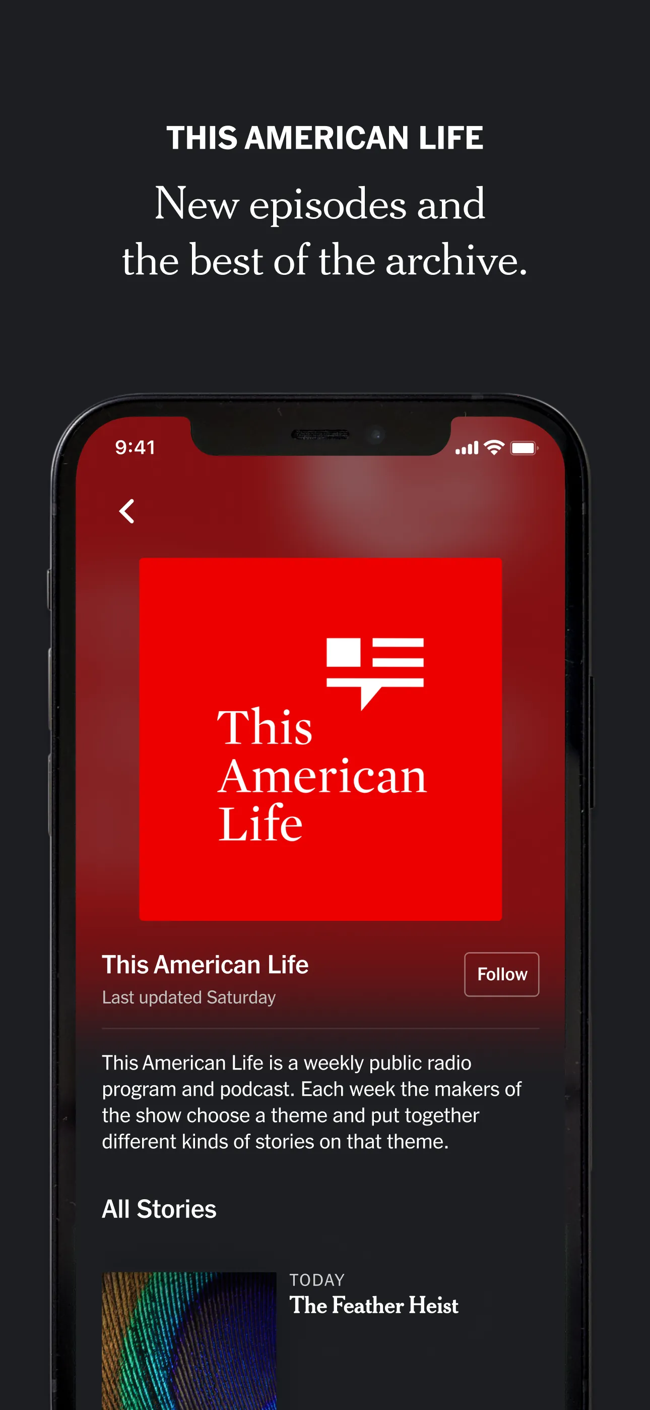 NYT Audio iphone screenshot 5