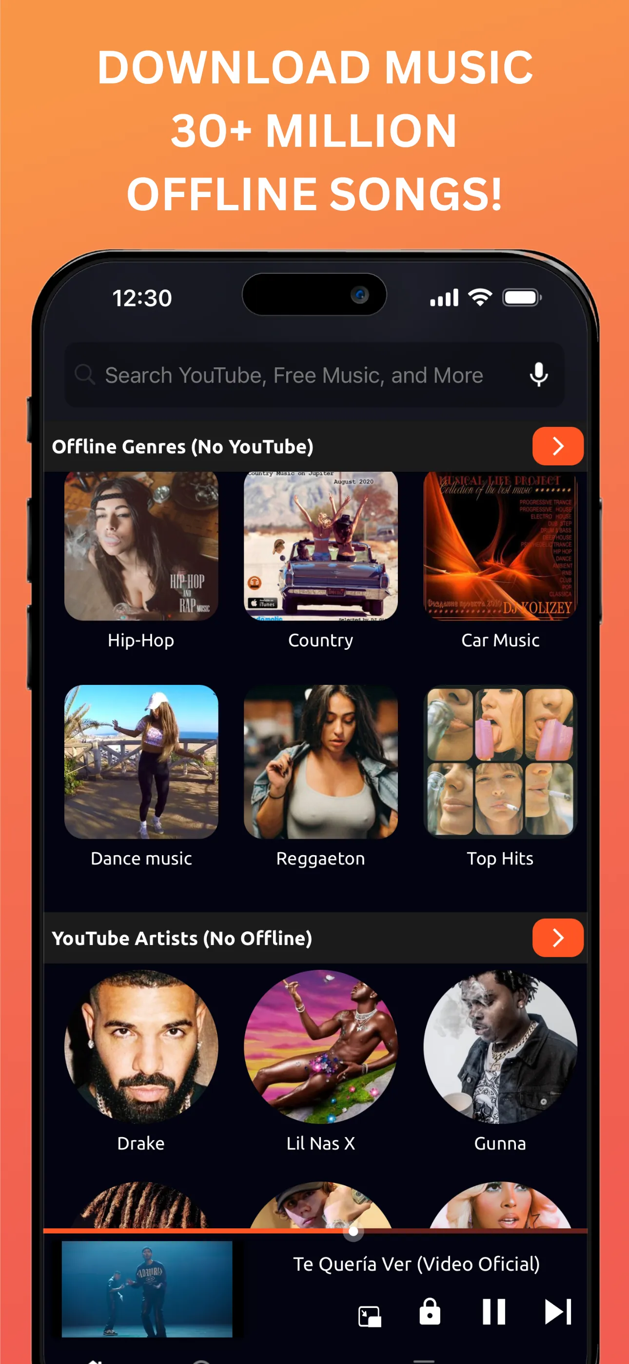 Music Downloader / MP3 Player iphone screenshot 4